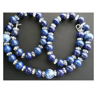 Lapis Lazuli with Dragon Beads