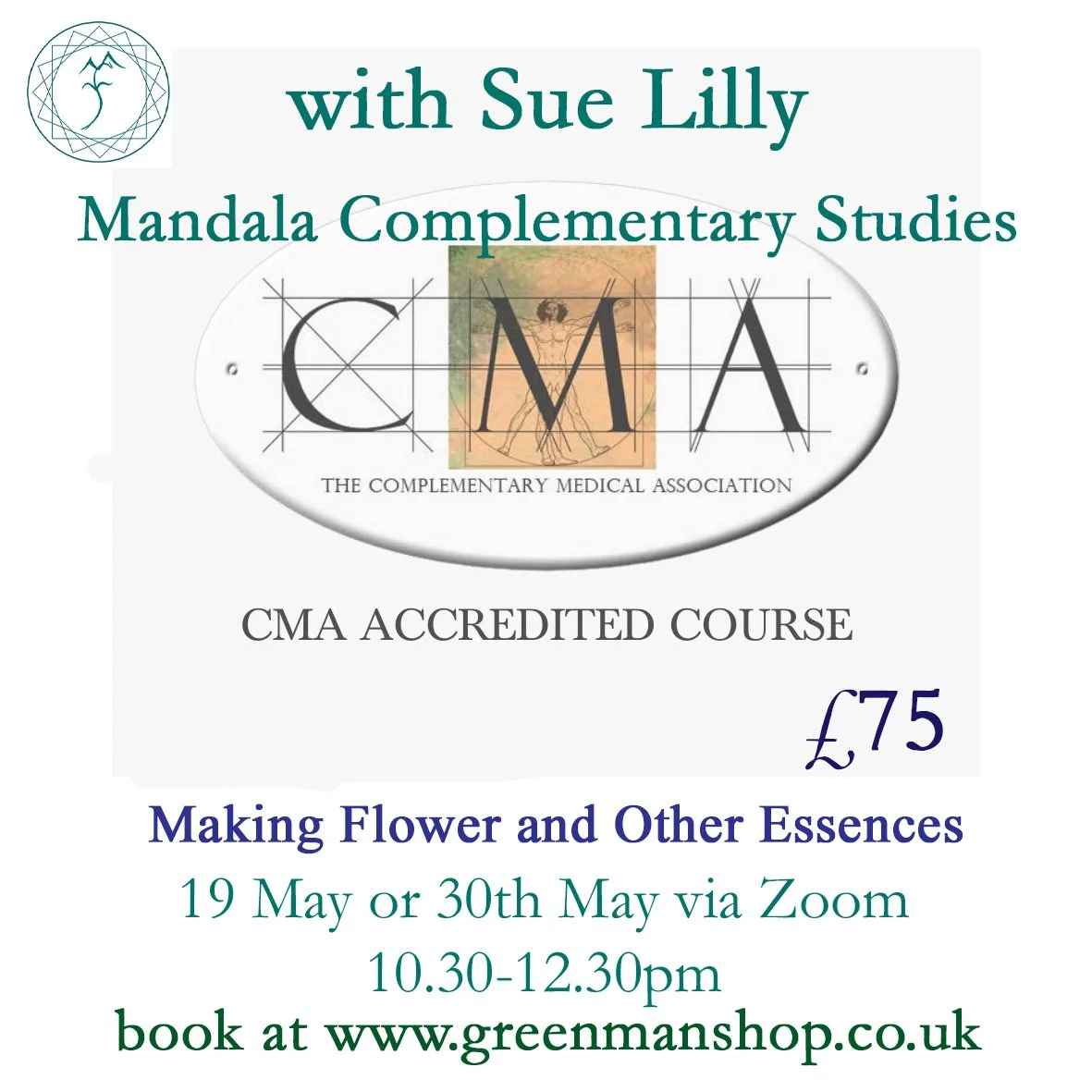 MCS CPD Courses - Making Flower and Other Essences (Saturday)