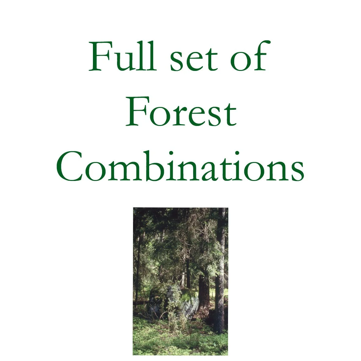 Forest Combinations Fix -Full Set (11)
