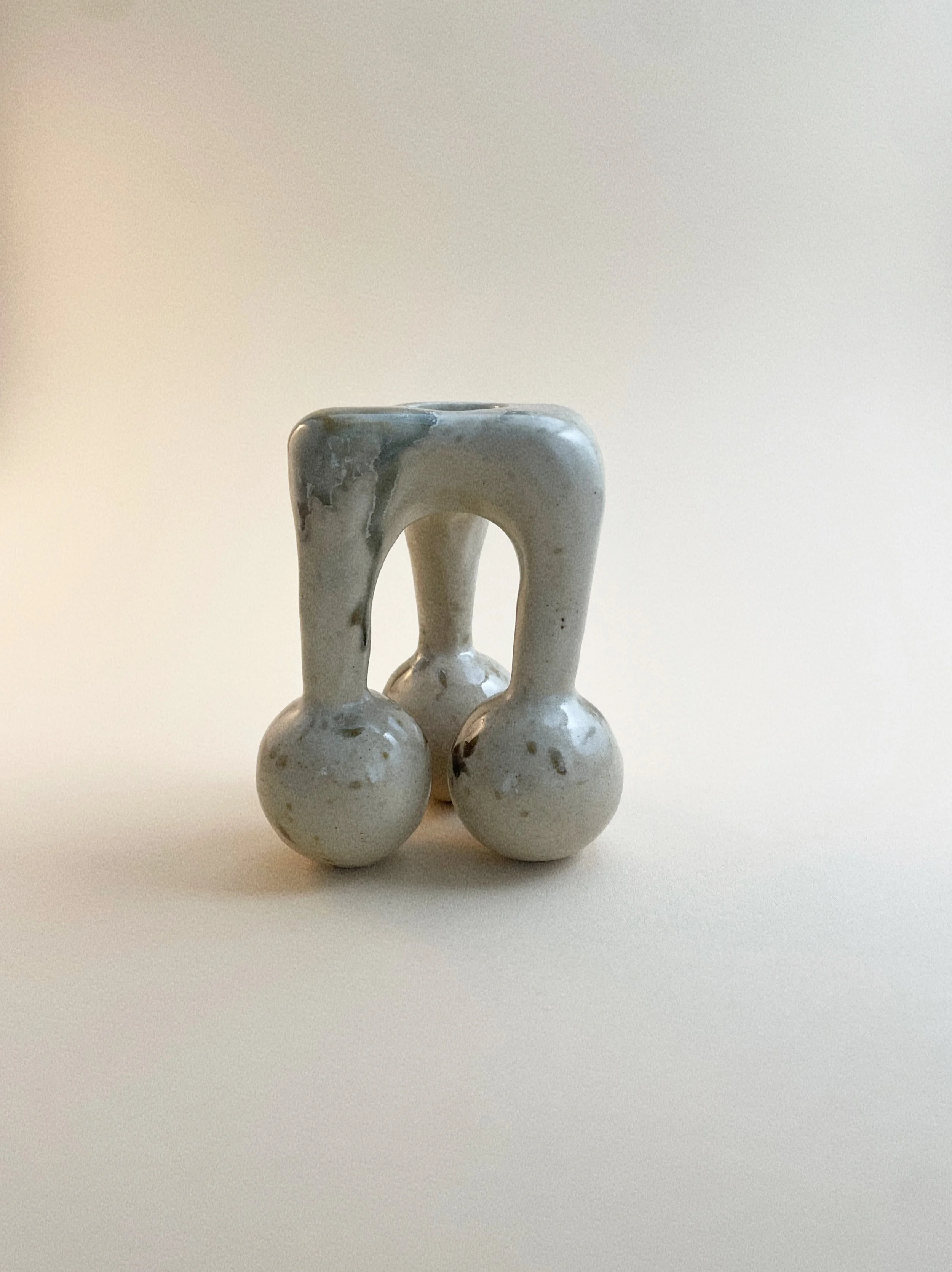 Ceramic Candle Holder in Myrla