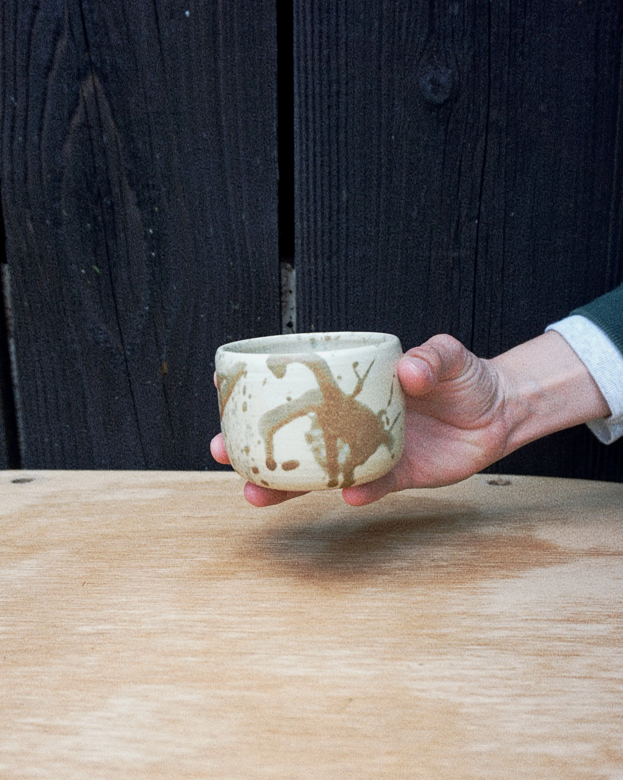 Cute handmade ceramic mug