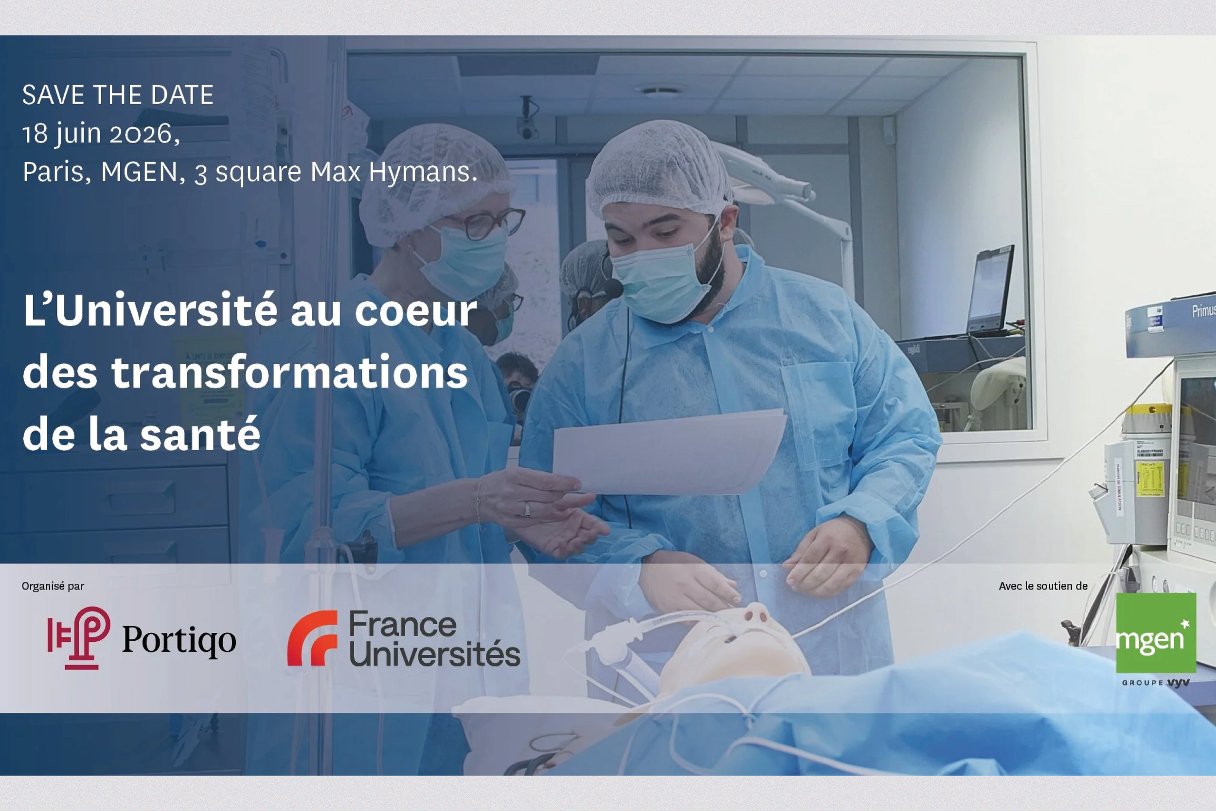 Préparer les savoirs et les soignants de demain, une ambition pour Portiqo et France Universités
