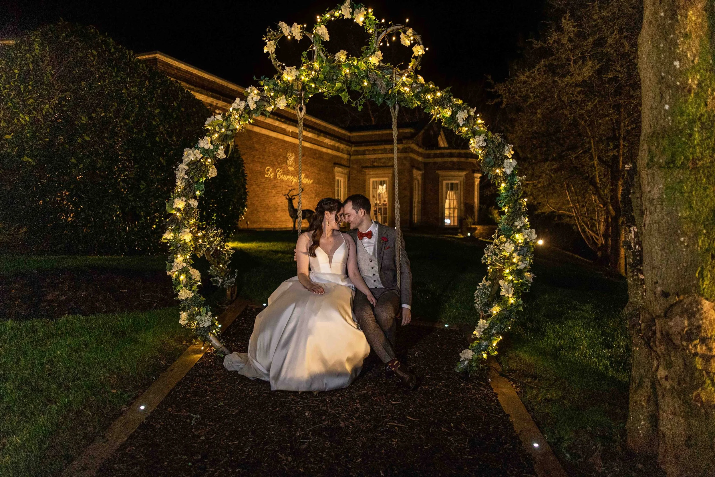 Grace &amp; Sam | A Festive De Courceys Manor Wedding