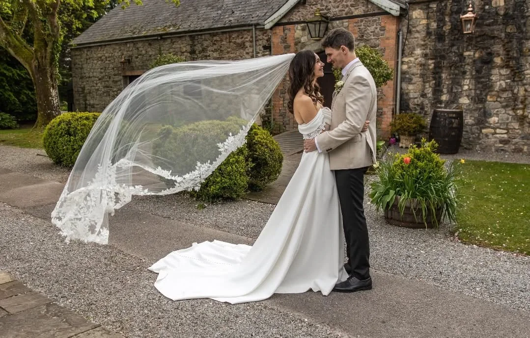 Just a few moments of Abby &amp; Sion's wedding day, walking around the always beautiful @pencoedhouse 🖤

@abigail_sian @sionelfe

Photography: me @joelewisphotography
Venue: @pencoedhouse 
Florist: @milddail 
Hair: @love.hairx 
Mua: @guidas_makeup 