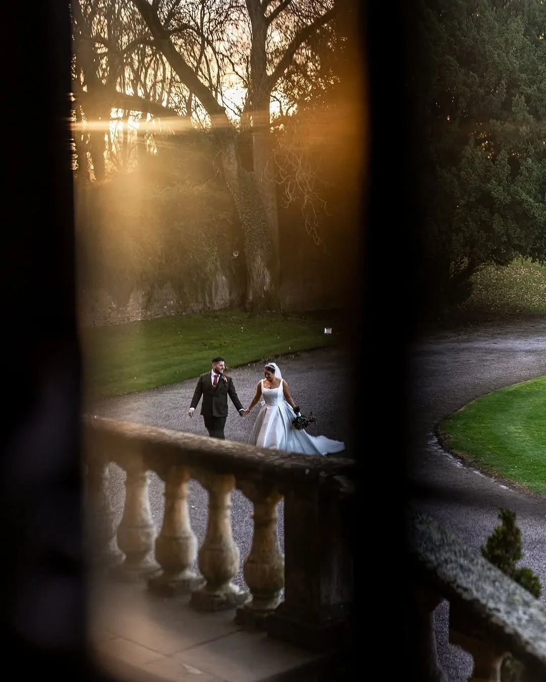 Two favourites of mine from an amazing day just before Christmas, second shooting for @nickmurrayphotographer at Belle &amp; Jon's wedding at Clearwell Castle. 

@clearwellcastle @bellebucko @j_buckibgham_ltd @countryhouseweddings

#clearwellcastle #