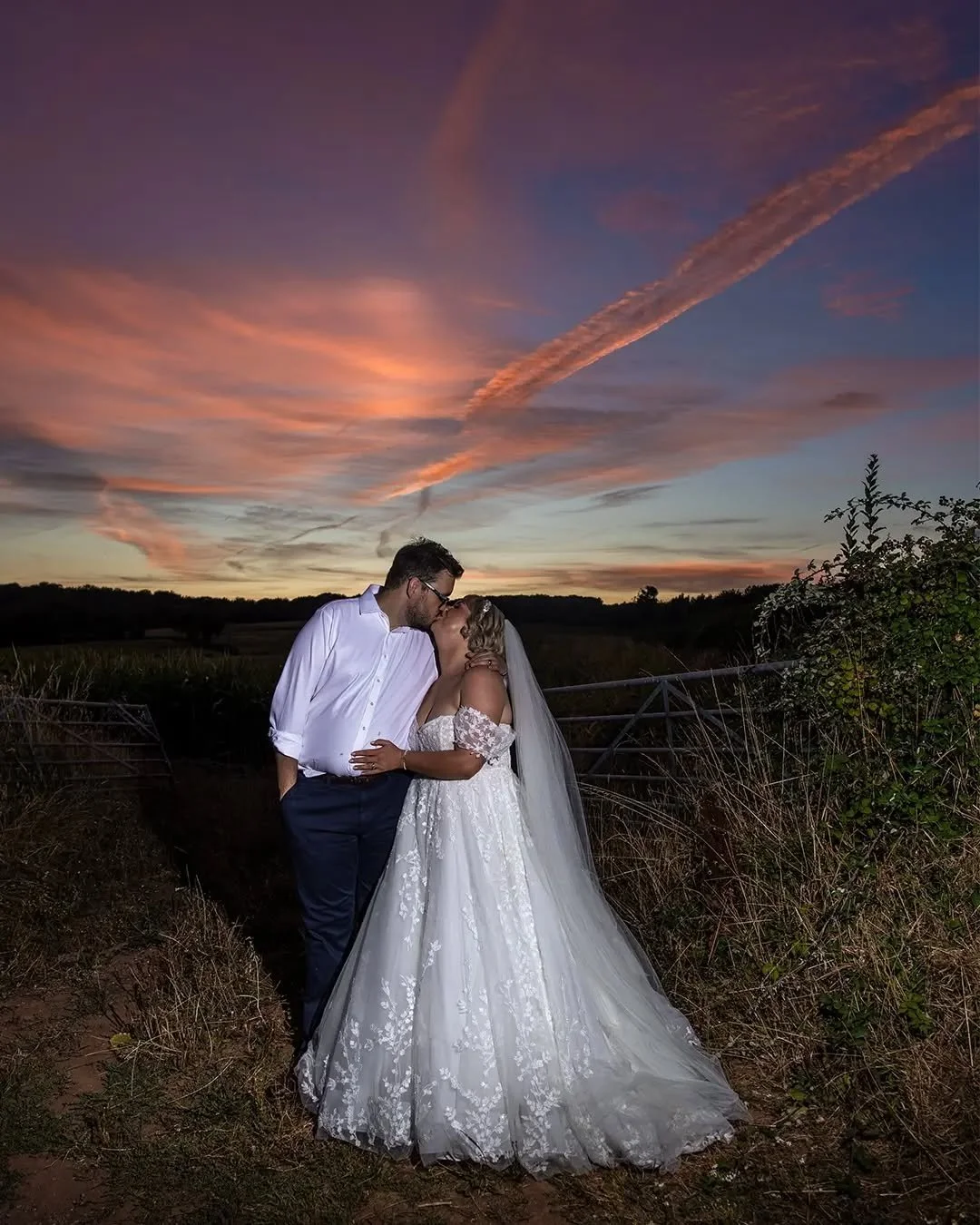 These two and that sunset need their own post 🖤 

@megandaviessx 

Photography by moi: @joelewisphotography
Venue: @mountonbrooklodge 
Hair &amp; mua: @flauntnewport @cariadbridal_ 
Decor: @heartsnflowers21 
Band: @thevergewales 

#southwaleswedding