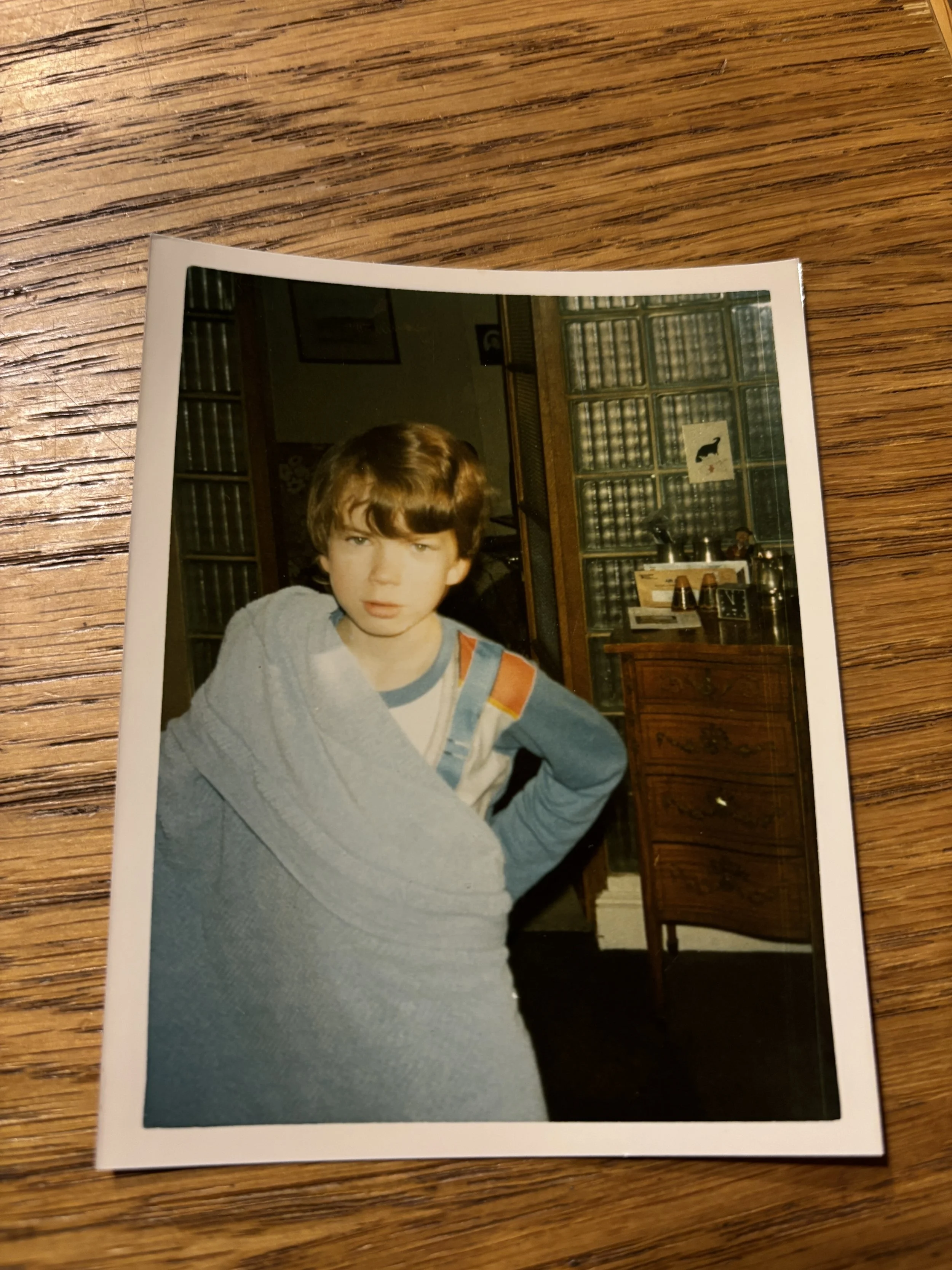 boy in pyjamas