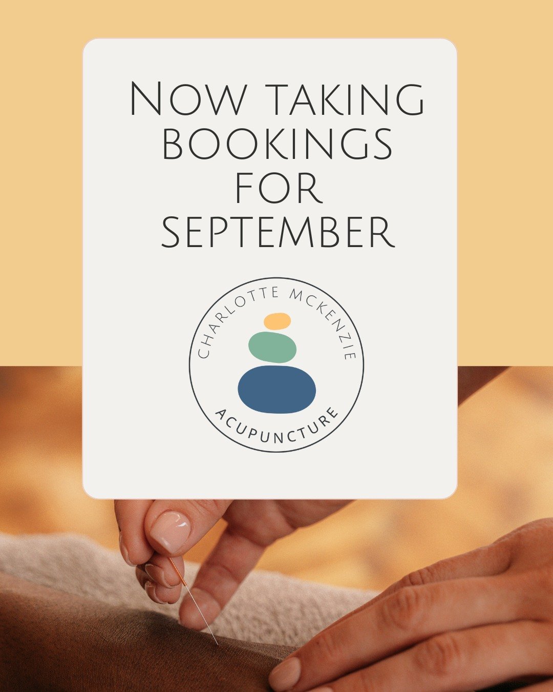 I've been rather quiet on here recently as I've been absorbed in treating my patients and seeing the great results acupuncture is having.  It's been a super busy few months and I'm looking forward to September when I'll have even more space available