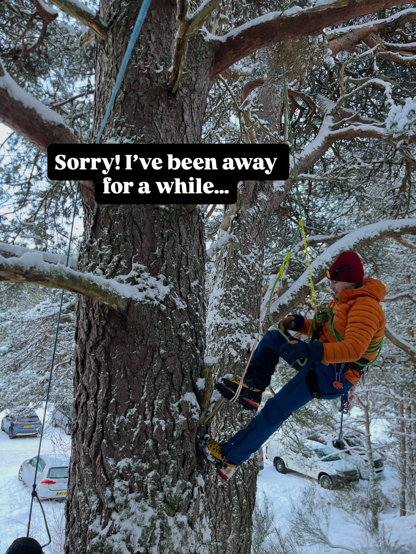 Sorry! I went awol for a bit there 😬

The van build is about to resume, so hold onto your top hats it&rsquo;s about to get serious 😏