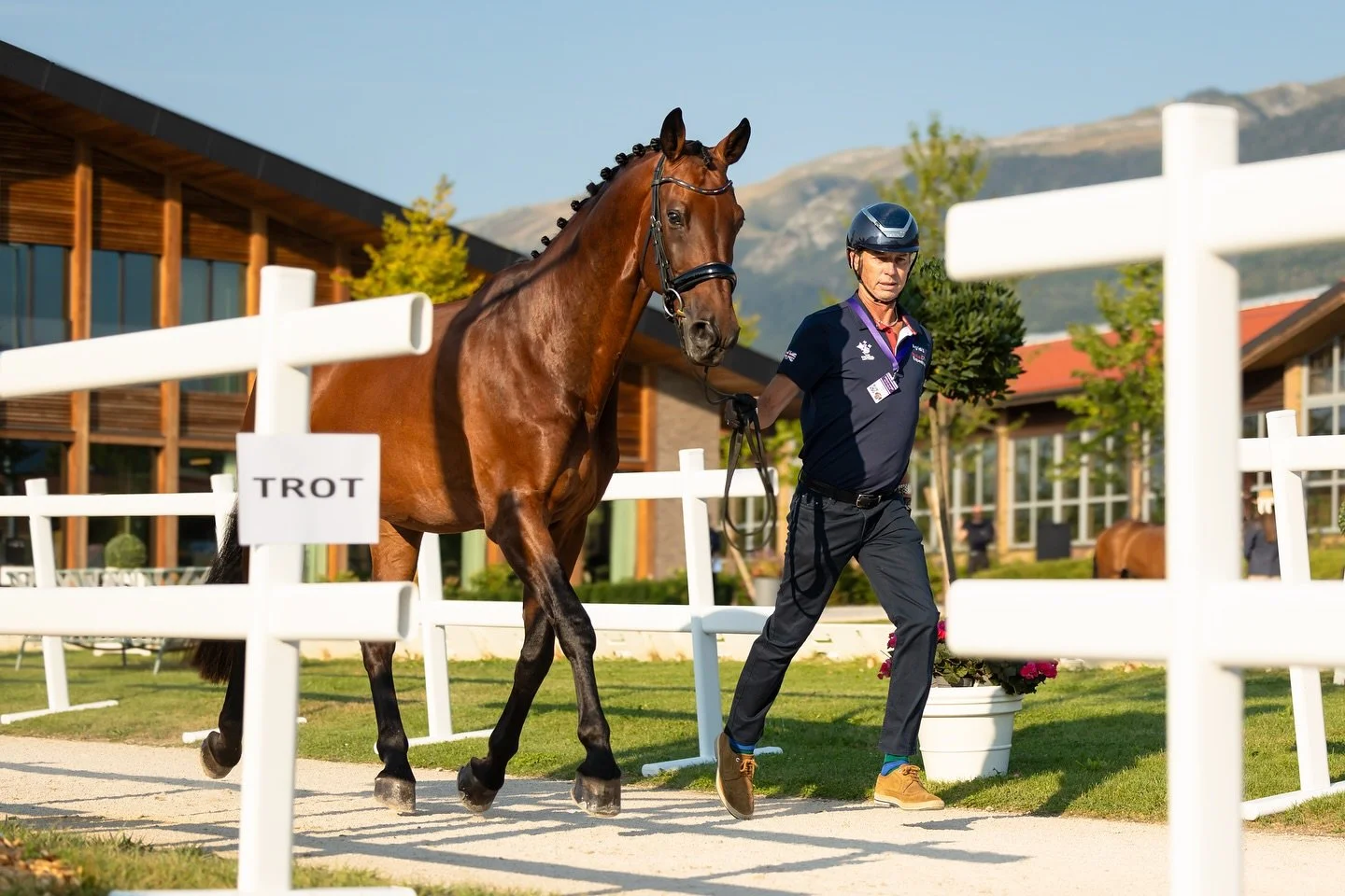 Who else is trotting straight into the weekend? 🙋&zwj;♀️

@carlhestermbe and Fame looking fantastic at the FEI Dressage European Championship 2025 at @jivahillstables 

📸 @kirsty_pasto 

#KirstyPastoMedia #Dressage