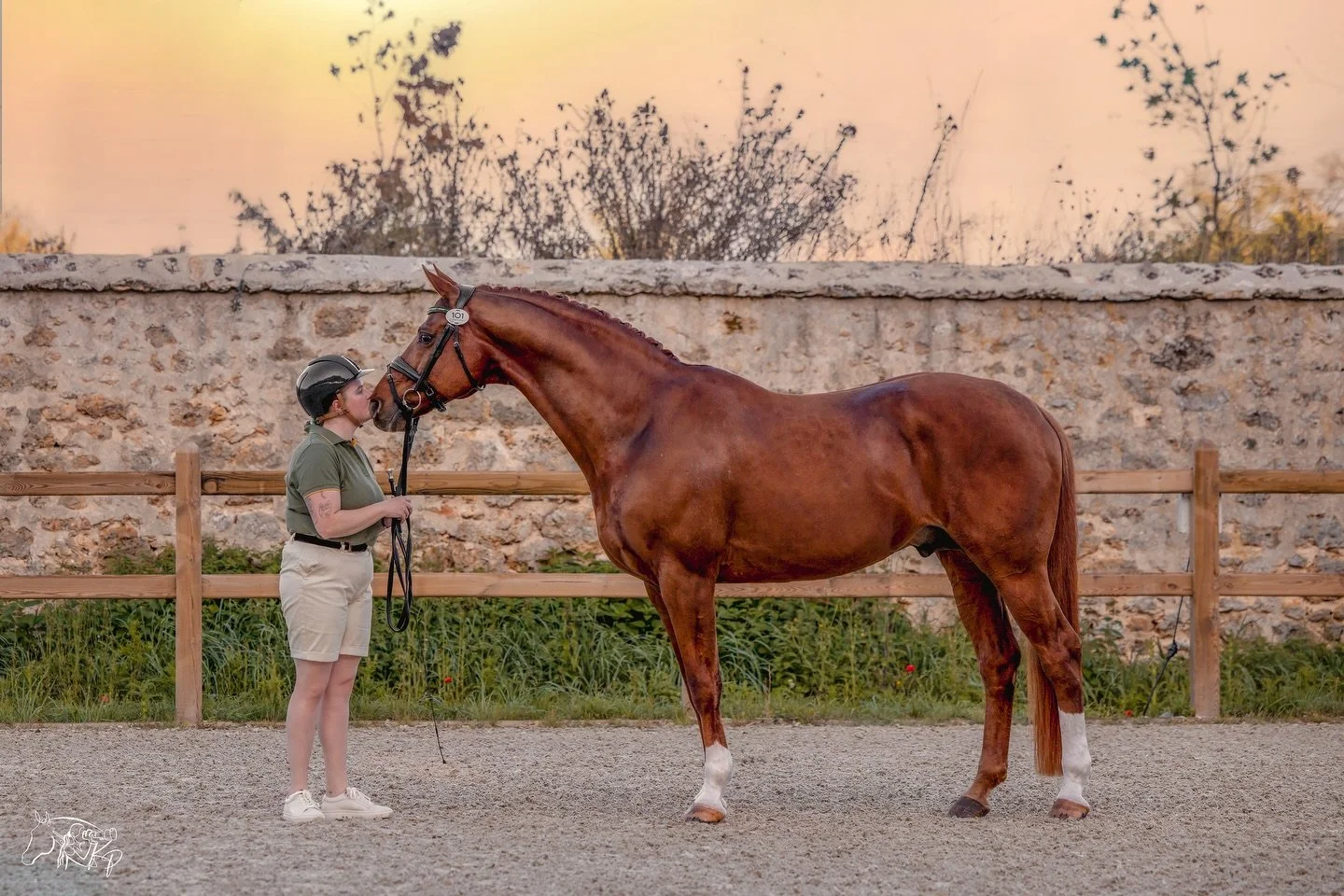 Sealed with a kiss. 💌

It&rsquo;s goodbye to Europe for the next few months while I head back to Australia. 🇦🇺 

See you soon, Melbourne. ✈️ 

📸 @kirsty_pasto pictured @ash_campton and @stella_barton_para_equestrian_ Paris 2024 ride Lord Larmarqu