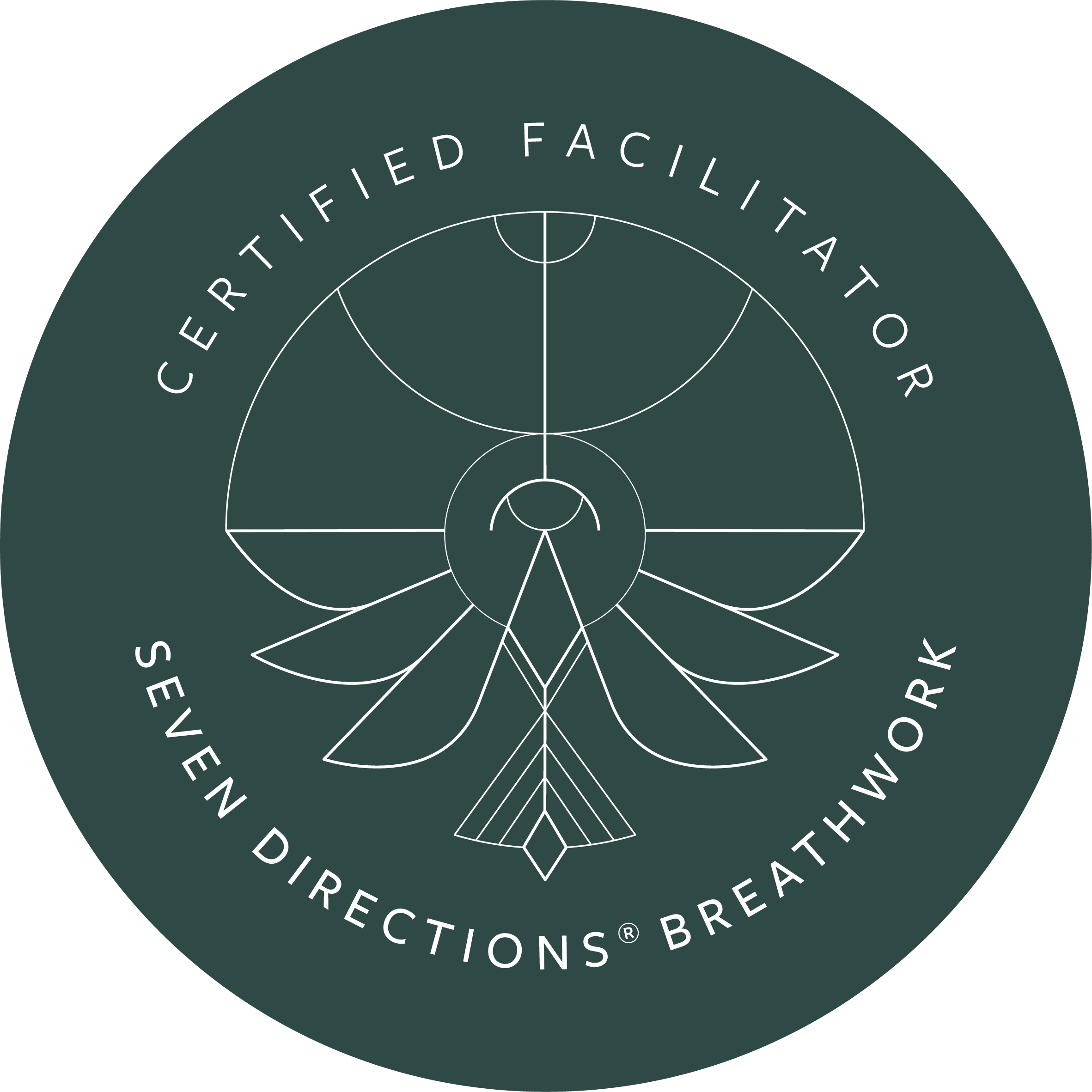 Circular logo with a stylized line drawing of a basketball and flower, and text around the circle reading 'CERTIFIED FACILITY AT A GLANCE' and 'BREACTIONS®'.