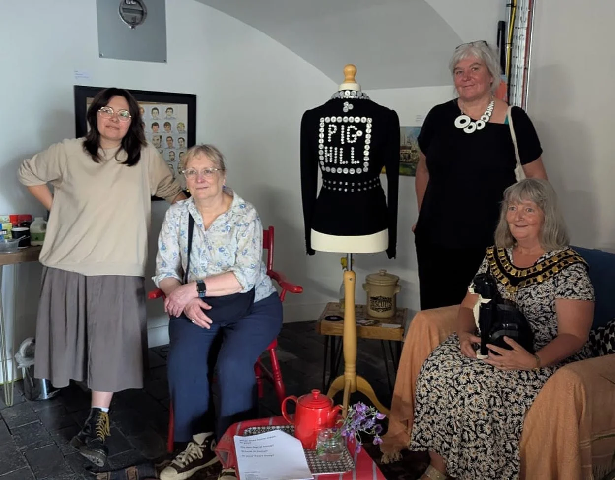 The @swindonartsfringe carriageworks crew had a visit from the Mayor of Swindon today! We had a wonderful time showing her around all of our exhibitions. Thank you for coming down, it was a pleasure having you there and we appreciate you taking the t