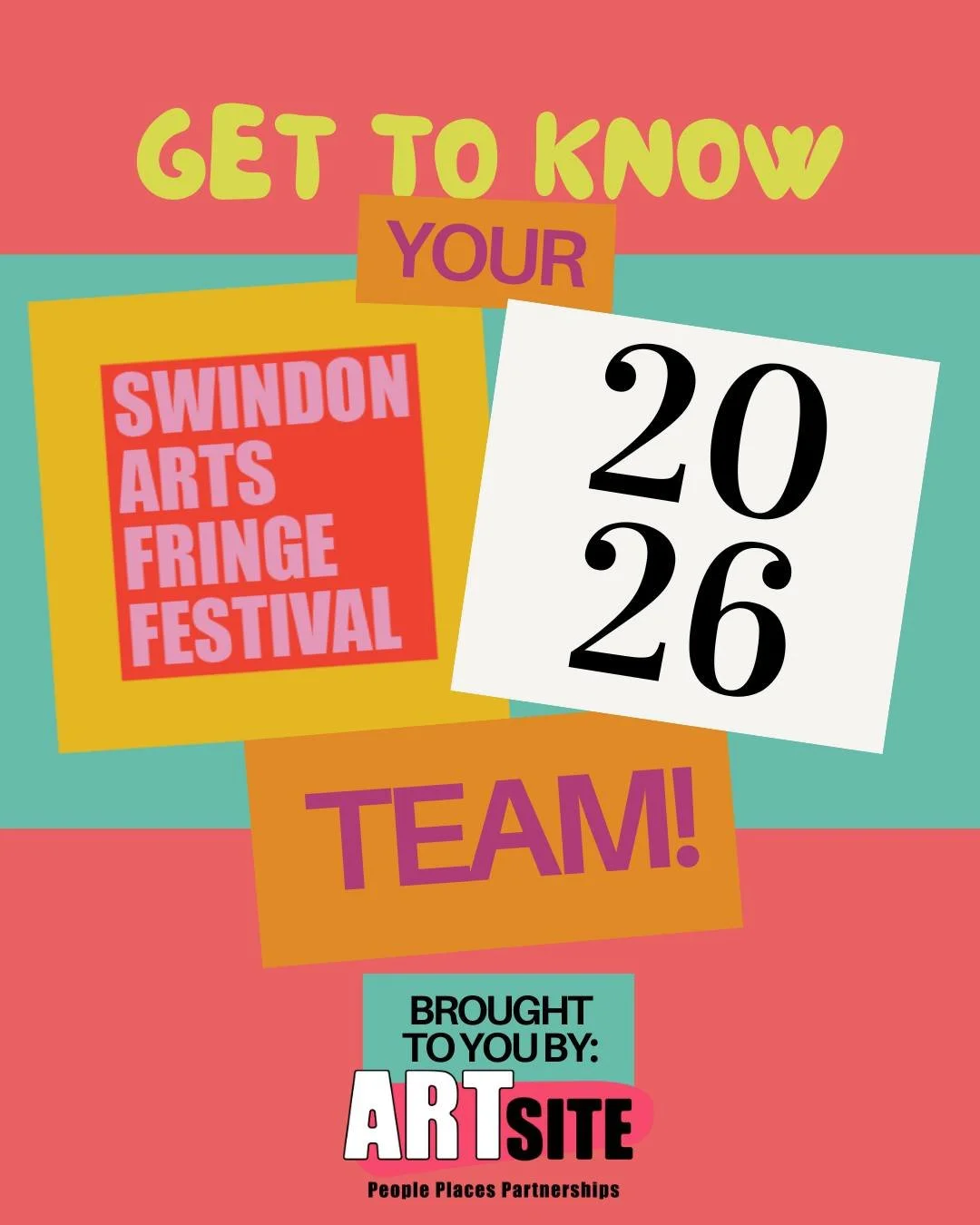 Hello👋! We&rsquo;ll be your flight crew at the SWINDON ARTS FRINGE FESTIVAL 2026!

Sally Taylor has been managing Artsite for around 25 years now and over that time has put her heart and soul into creating art with and for the Swindon community! Sal