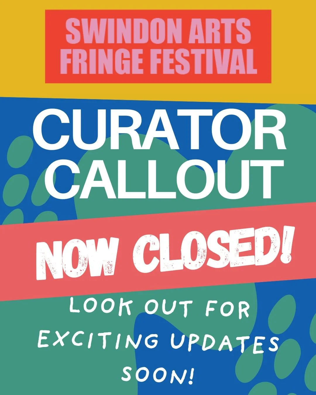 The call out for SWAF curators 2026 is officially closed!
Thank you to all of the amazing applicants who took the time to send us their ideas. We&rsquo;ll be  reviewing the applications this Wednesday and contacting curators in the following weeks wi