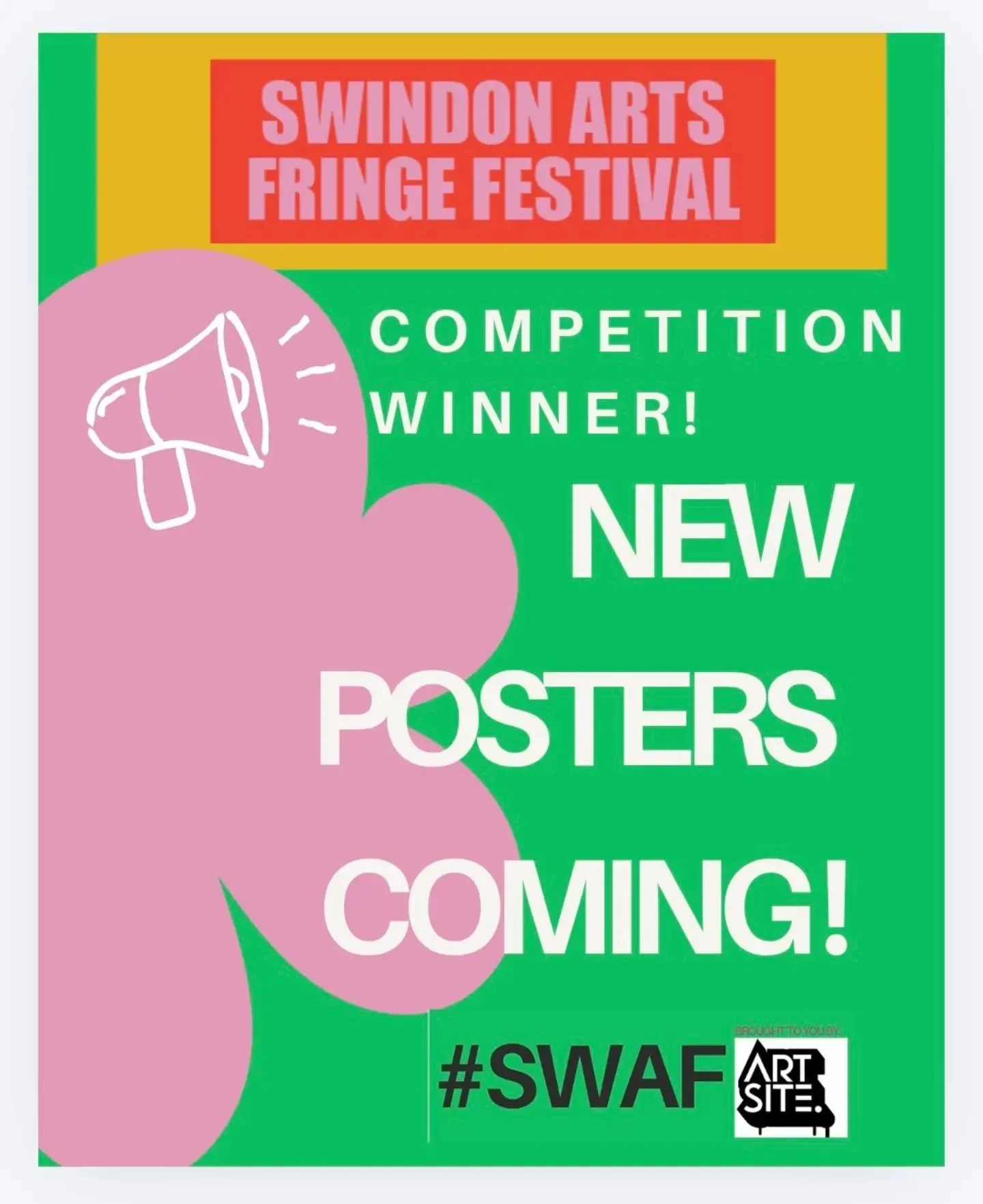 We are delighted to have a winner in our Poster competition!

We had lots of strong designs and it was a tough call but we all agreed on the one that would work best this year !

Watch this space for more details on the new design 

#posterdesign #SW