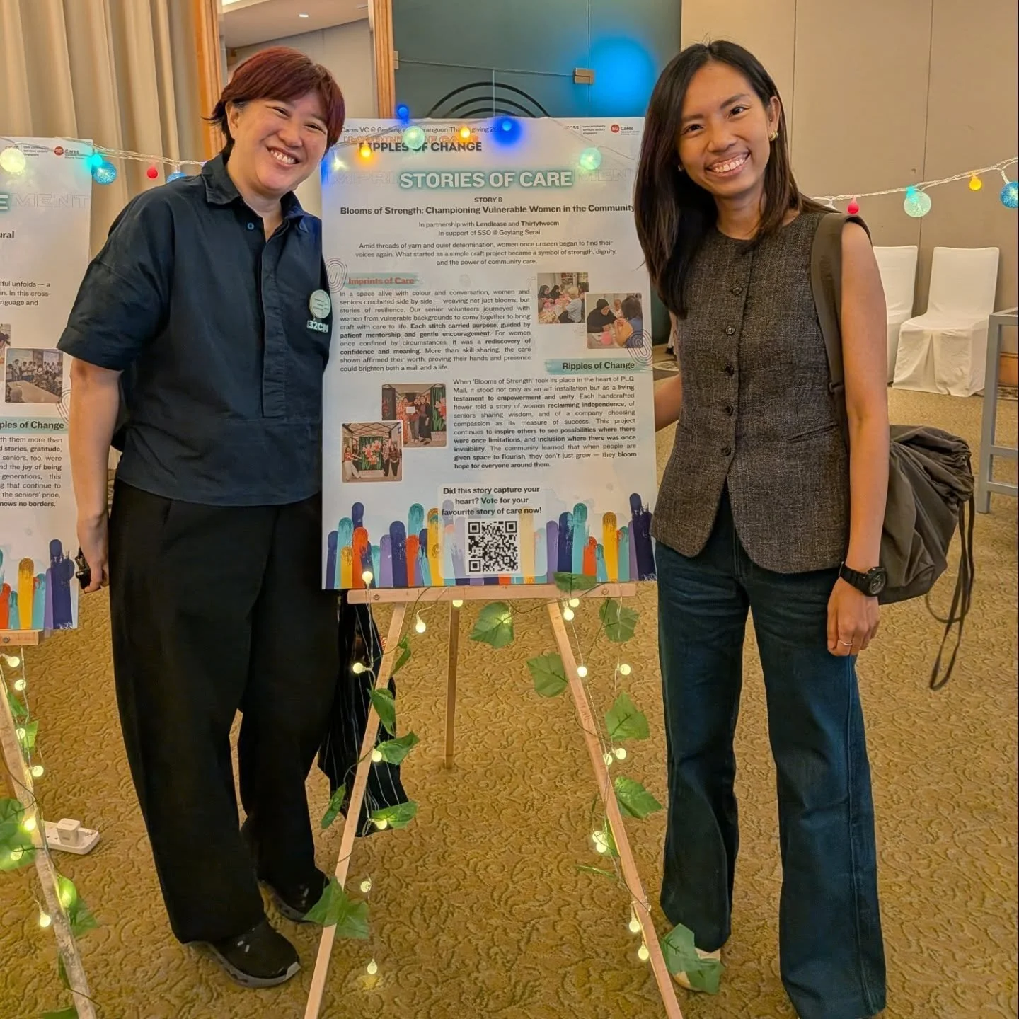 Thank you Sg Cares VC @ Geylang and Serangoon for nominating us for People's Choice: Impact of Care Award 2025 at their first cross-town appreciation event,&nbsp;Imprints of Care, Ripples of Change.

Being a part of this initiative was already a win 