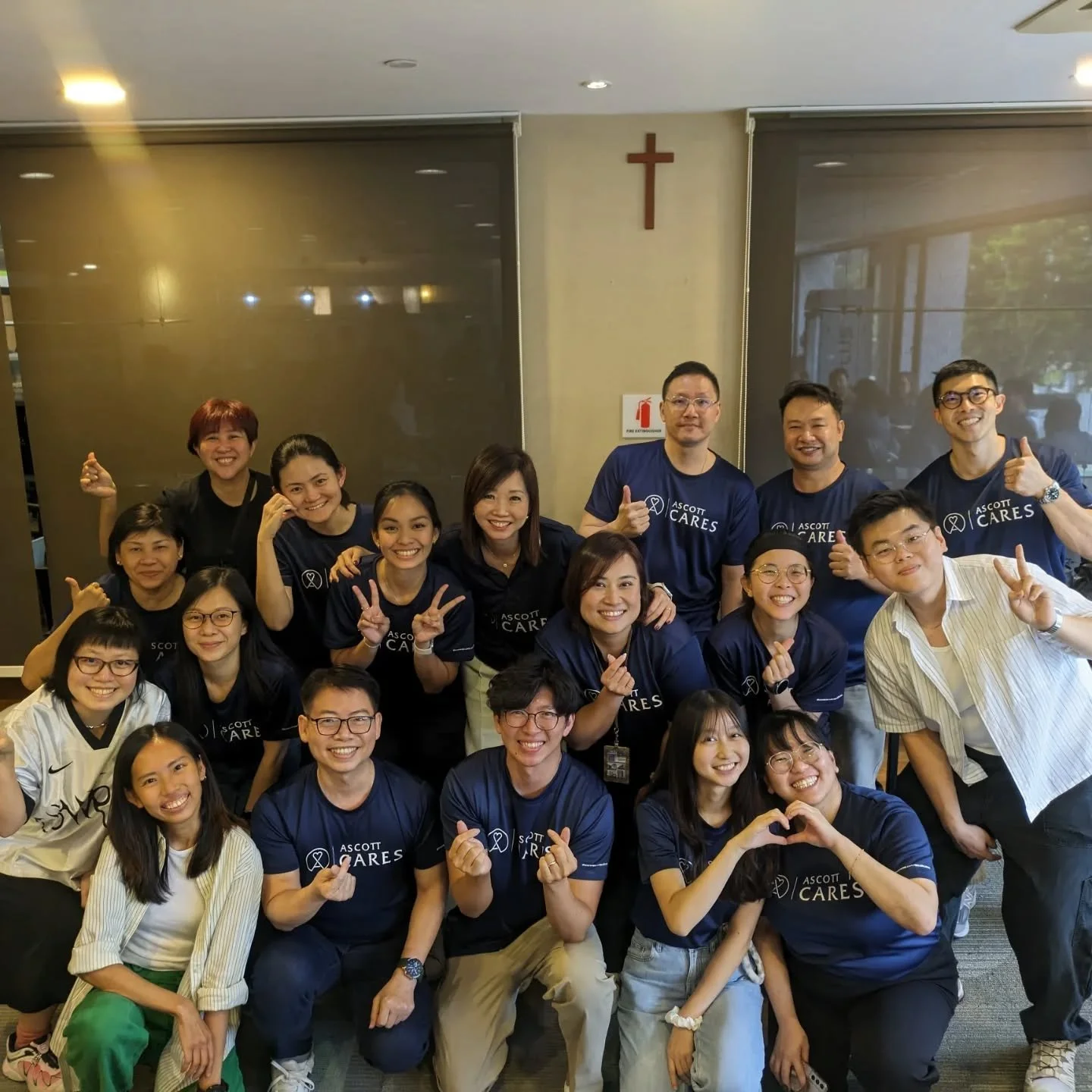 Throwback to inclusive workshop day with @discoverasrsingapore. 2 hours of collaboration between @ymca.singapore Y Art Felt artists and the staff of Ascott, lovingly guided by @peculiarmatter and us.

What a meaningful journey- from a workshop encour