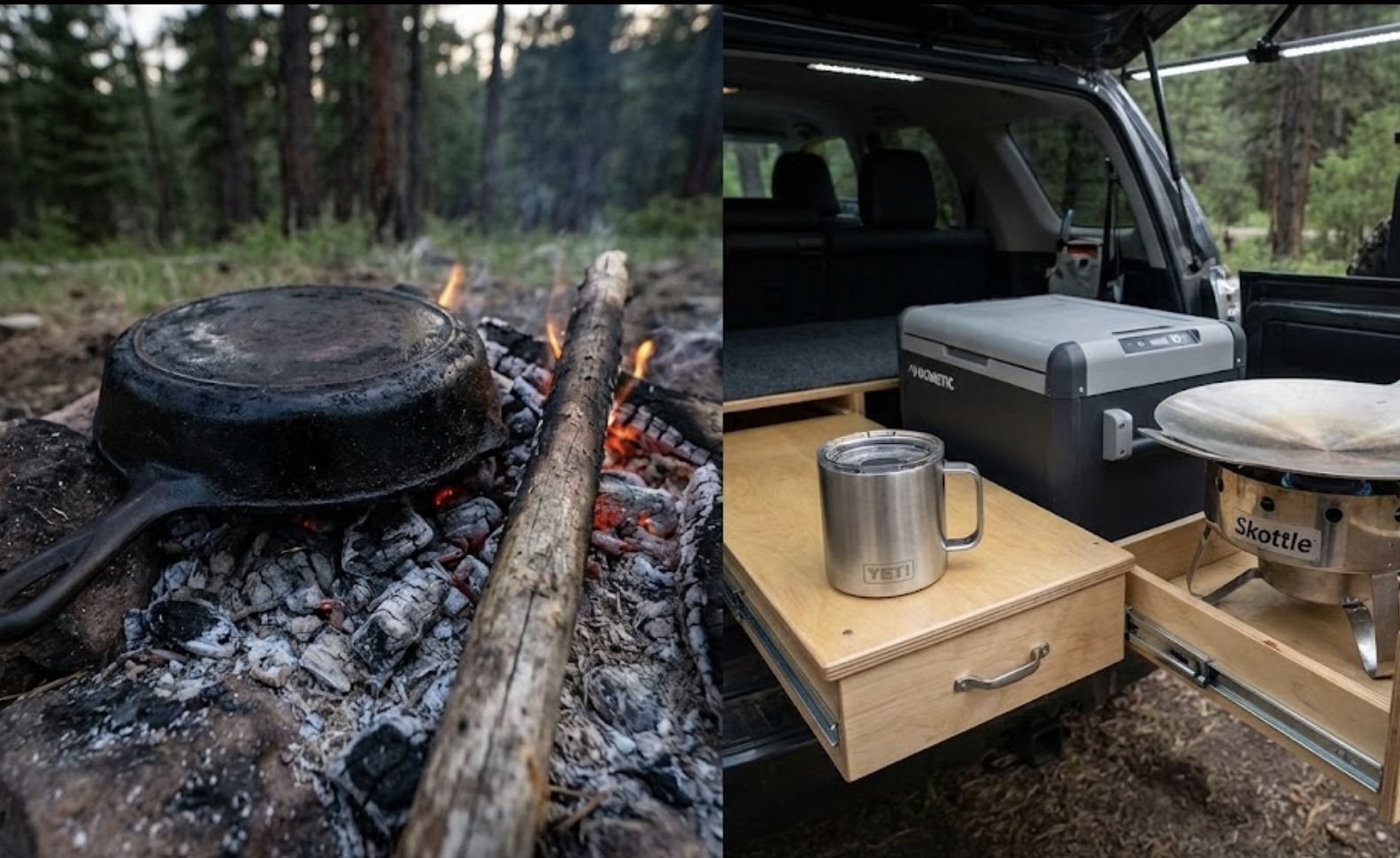 The Skottle vs. The Stick: The Absurd Reality of Modern Camp Cooking