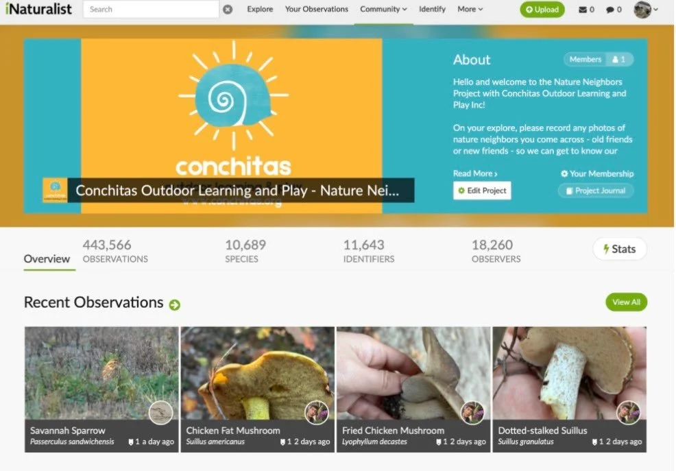 Did you know we&rsquo;re on iNaturalist?! Anytime you are out on an explorer anywhere across Cape Cod, you can share what you find and join an online community of other explorers like us getting to know our nature neighbors! Visit our website for mor