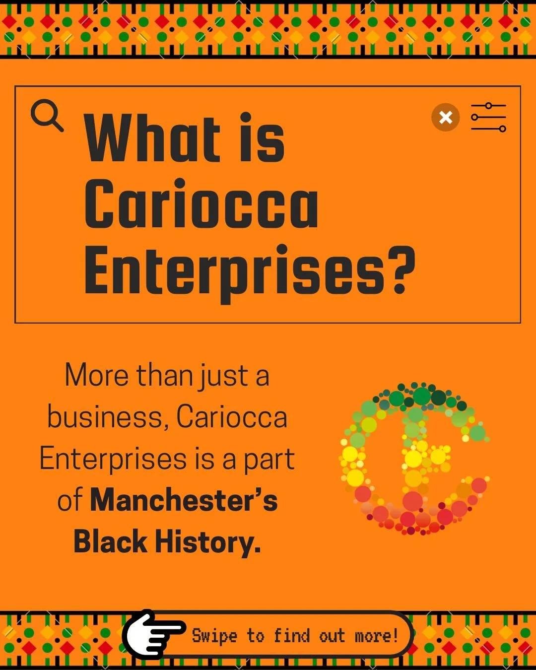 Ever wondered what Cariocca Enterprises is about? We&rsquo;re kicking off this year&rsquo;s Black History month with an overview of our rich history. #bhm #bhm2025 #bhmuk #manchester #manchesterheritage #bhmmanchester