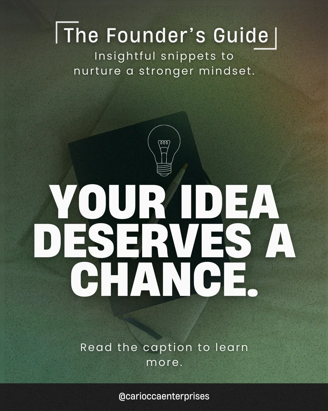 Every business starts with an idea, but not every idea gets the chance it deserves.
Most of the time, it&rsquo;s not because the idea isn&rsquo;t good enough&hellip; it&rsquo;s because the founder doesn&rsquo;t yet have the support, confidence, or gu
