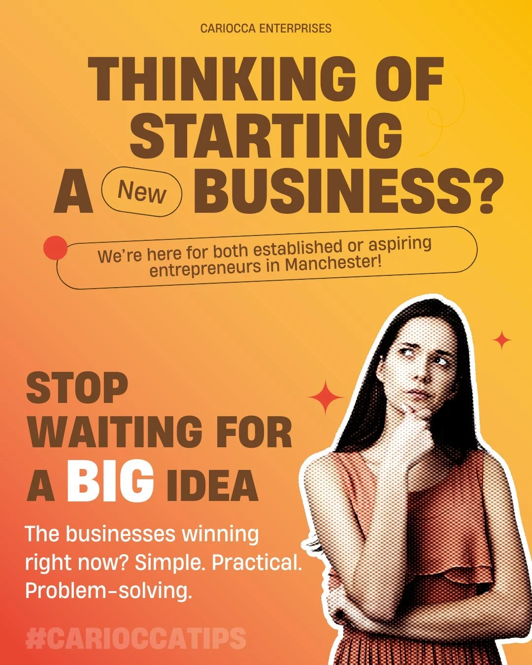 You don&rsquo;t need a &ldquo;big idea&rdquo; to start a business, just a simple solution to a real problem.

The local businesses winning right now aren&rsquo;t the flashiest&hellip; they&rsquo;re the most useful.

You have the potential - you just 