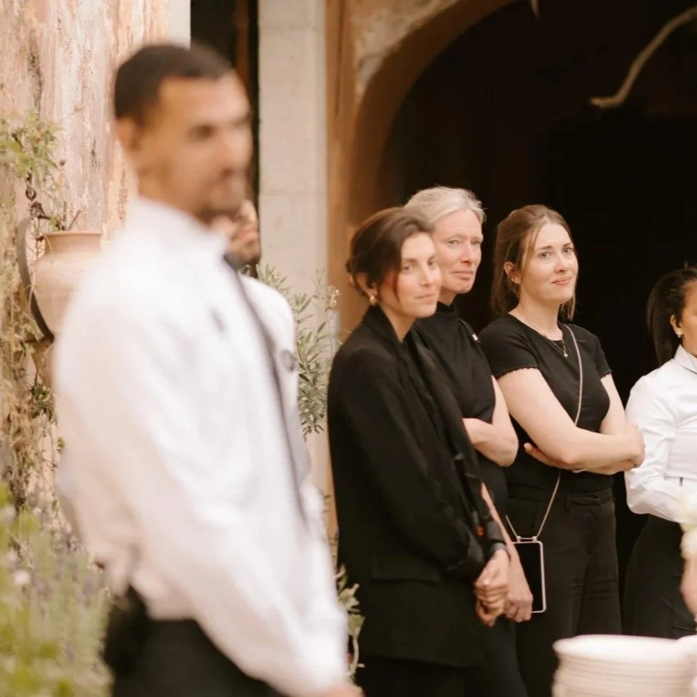 PearlSandals and Eskisit Catering Team Working at a Wedding in Barcelona