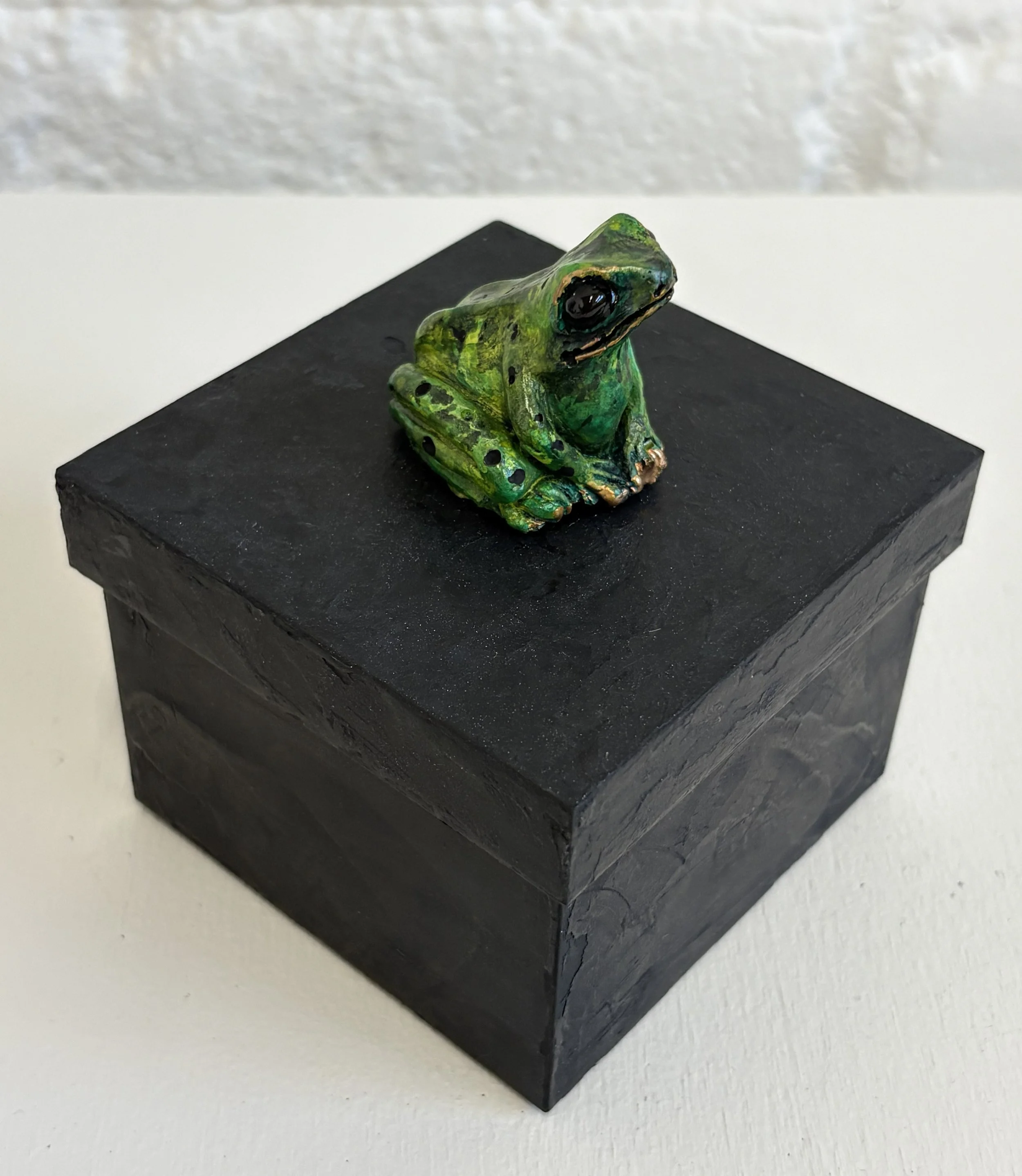 Green on Green.Black Square Frog Box Side view.jpg