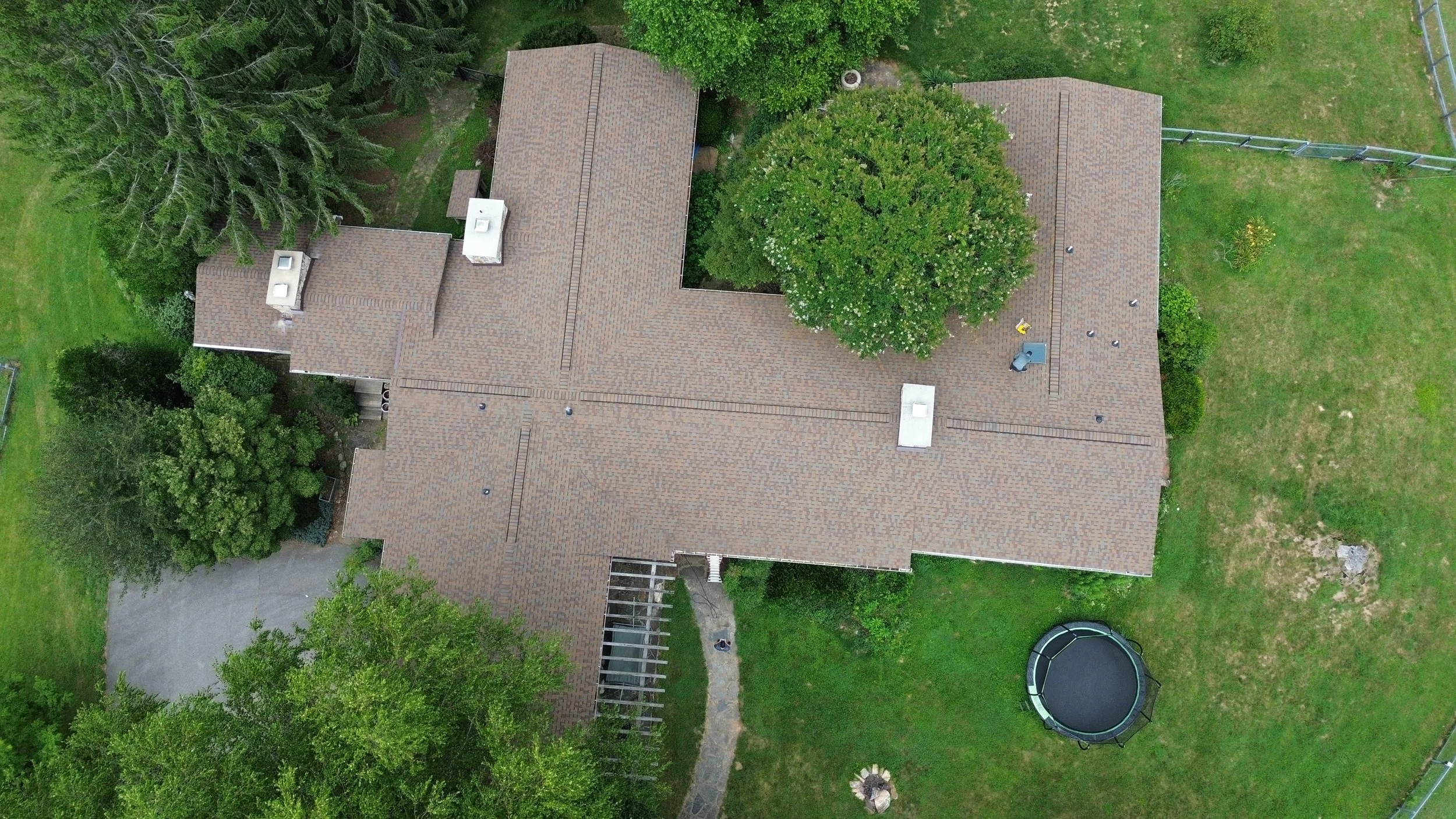 Roof replacement in Asheville NC after storm damage
