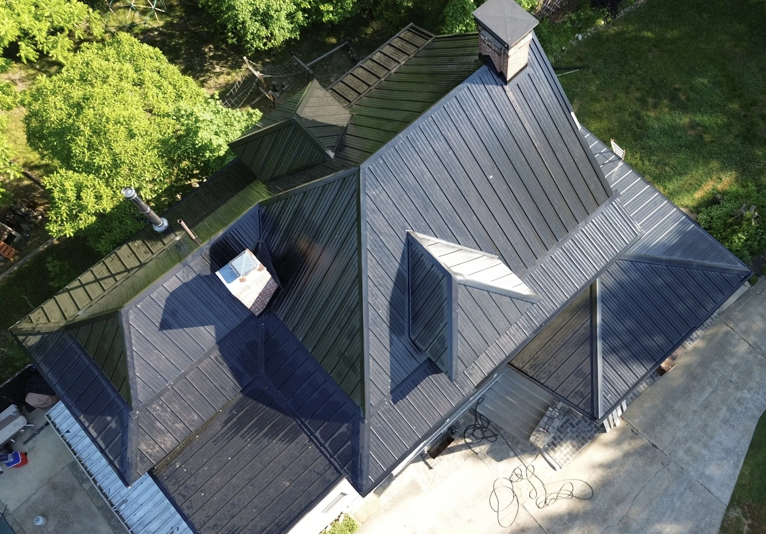 Roof replacement in Asheville NC after storm damage