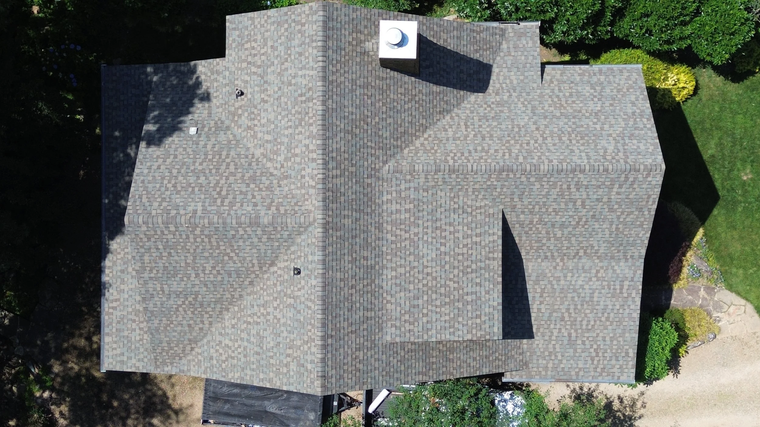 Roof replacement in Asheville NC after storm damage