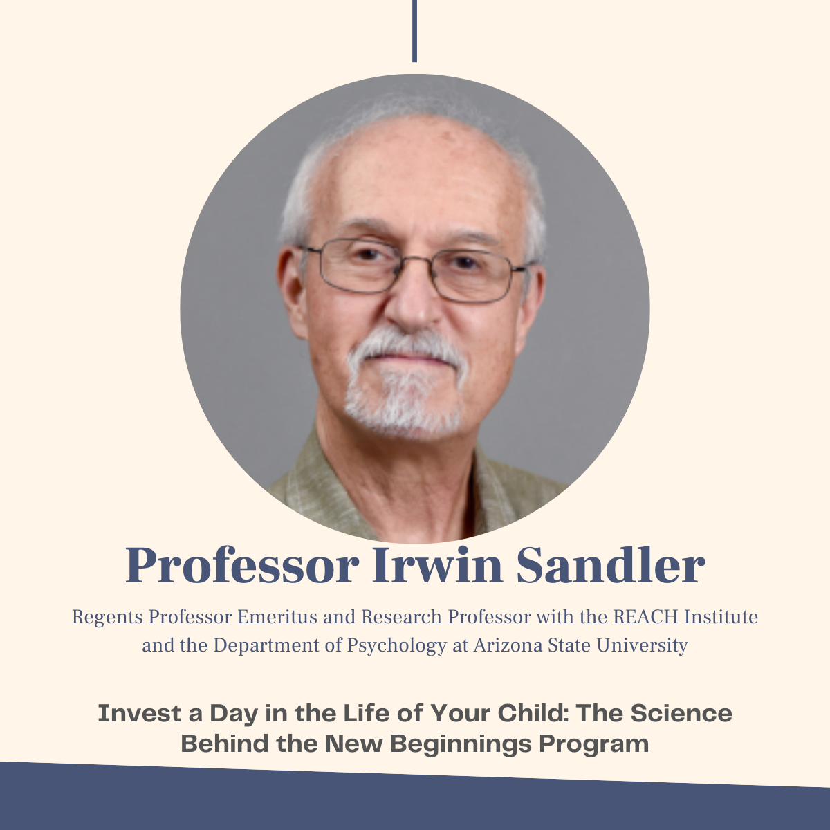 Invest a Day in the Life of Your Child: The Science Behind the New Beginnings Program