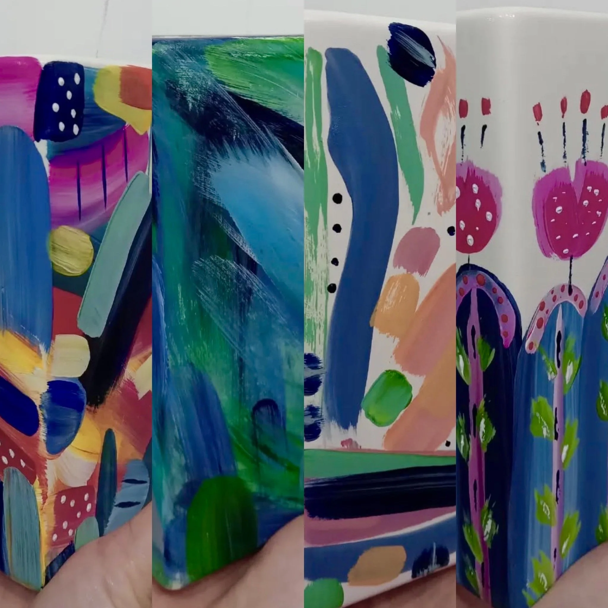 Ceramic Vase Painting Class