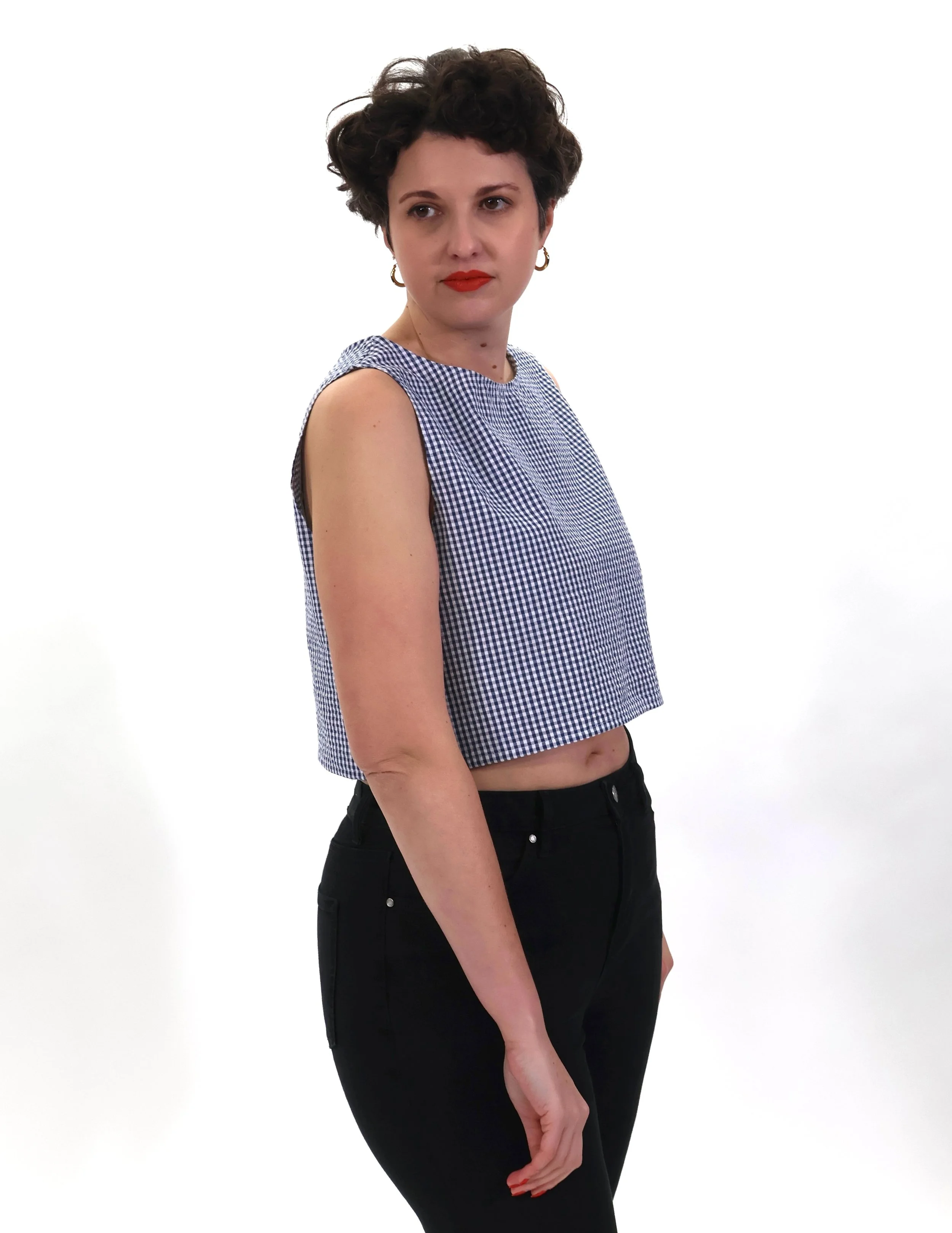 Gweni Gwyllt - Mini Colbalt Check .JPG