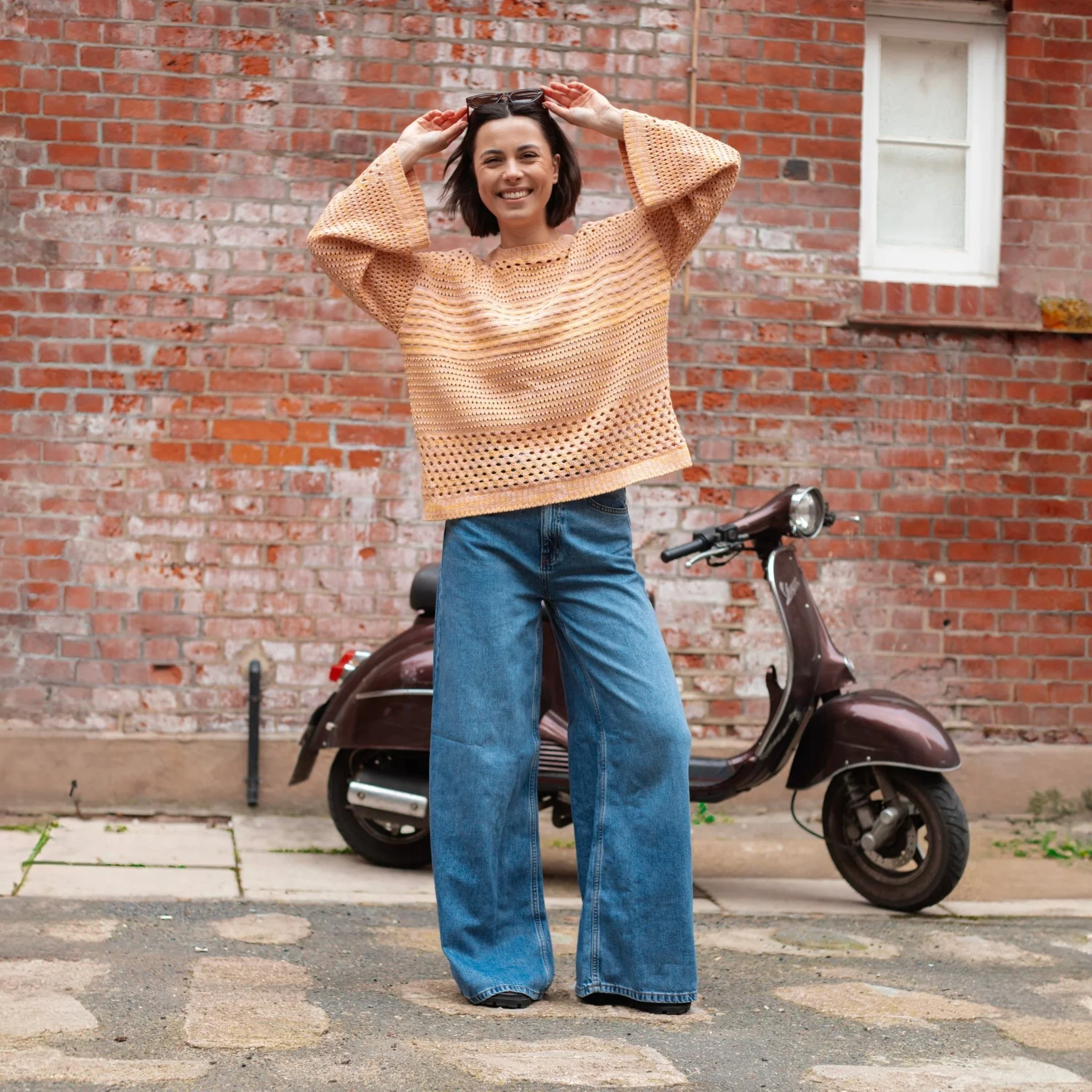 Gweni-Gwyllt-gala-recycled-cotton-mix-pointelle-wide-sleeve-jumper-orangecara-the-sky-894648.jpg.webp