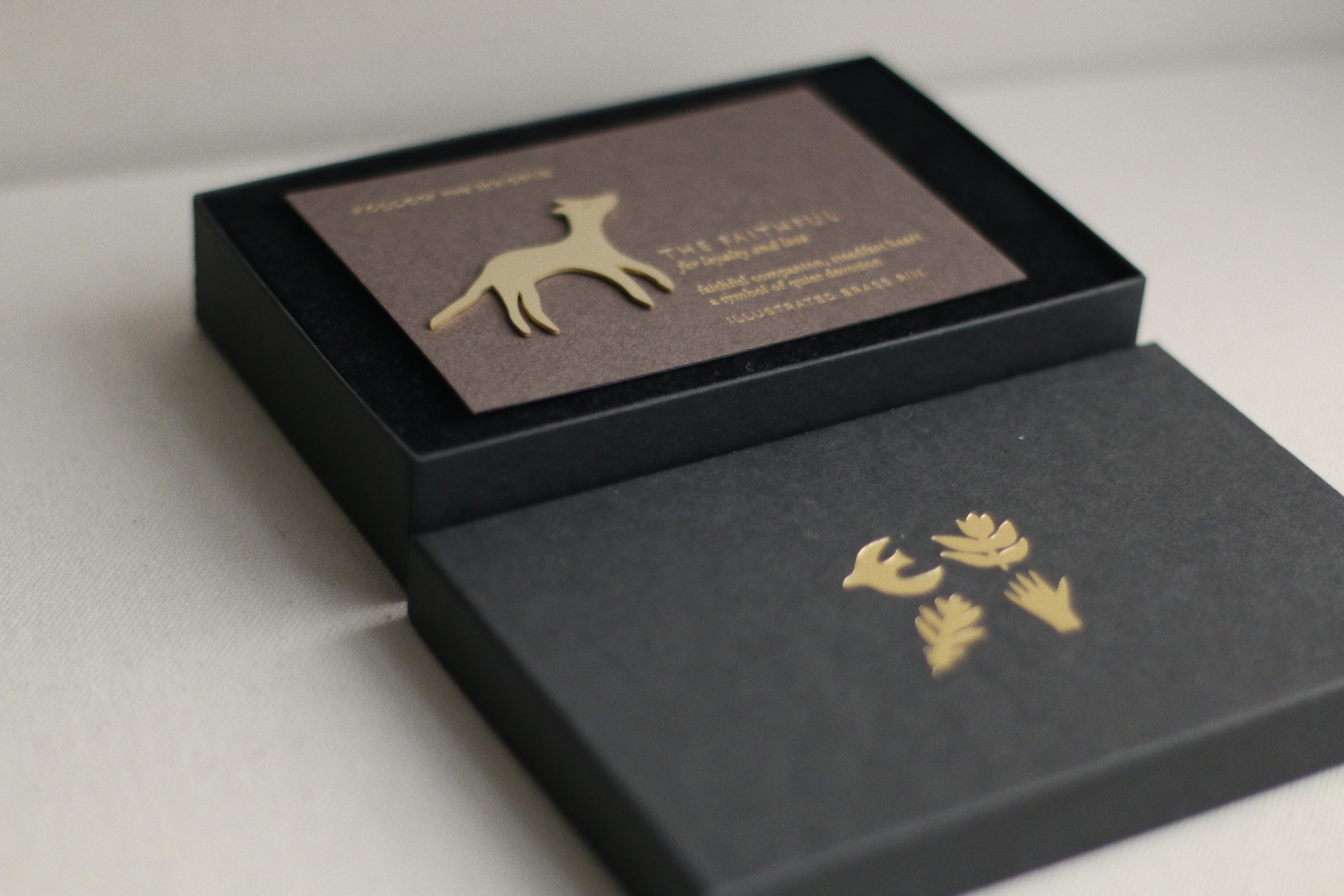 Brass Pins - Inspired by Nature