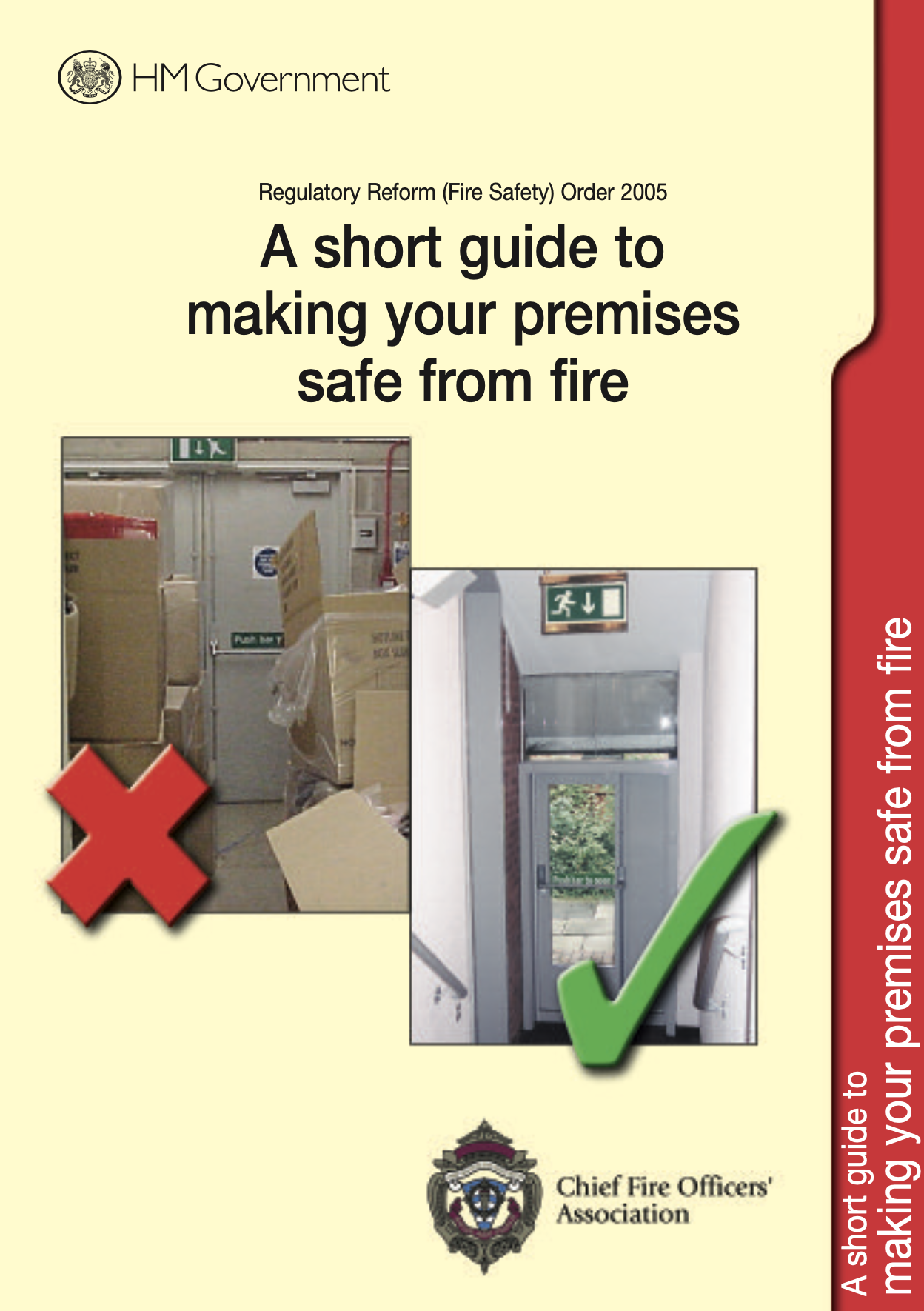 A short guide to making your premises safe from fire