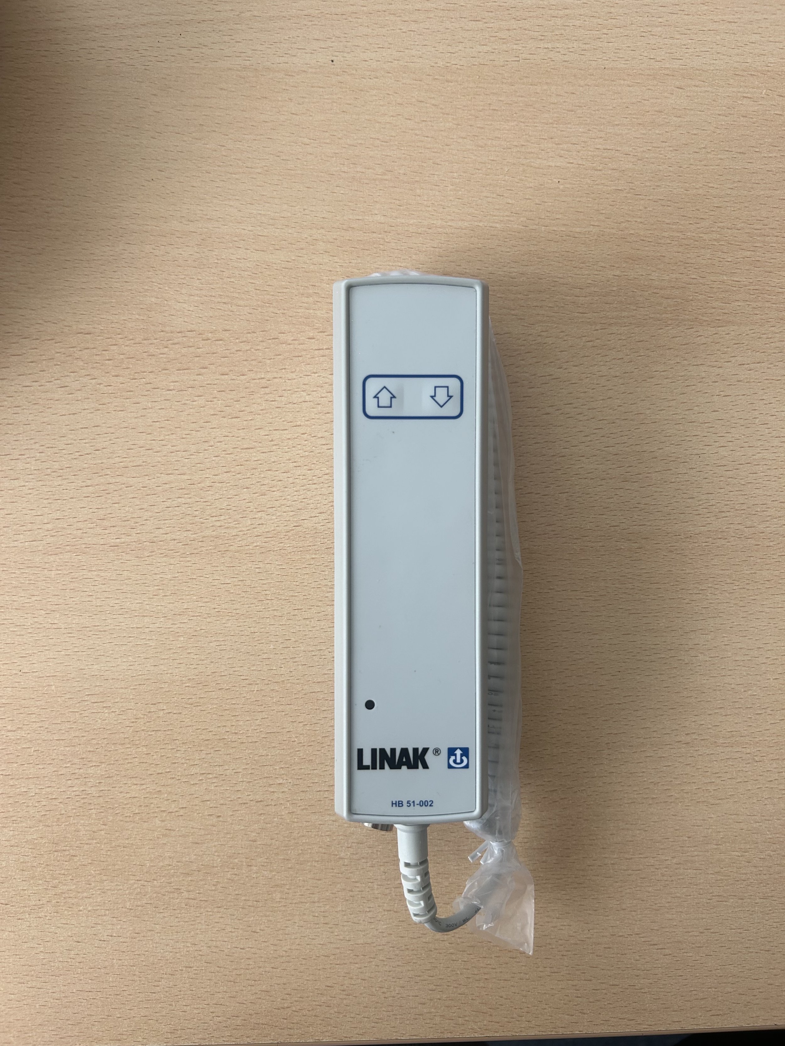 Linak 2 button 8 pin - Grey handset