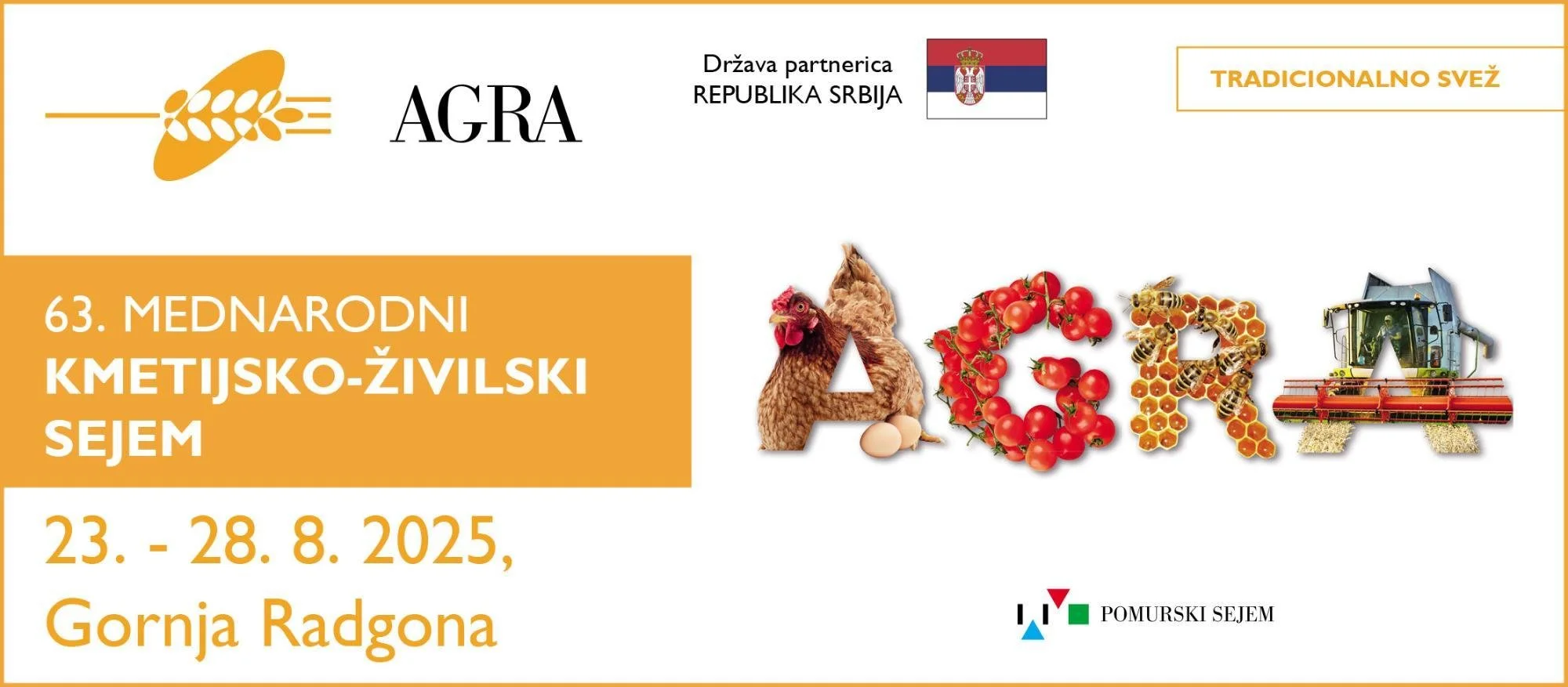 Sejem AGRA 2025: Tradicija sreča inovacijo na mednarodnem kmetijsko-živilskem sejmu