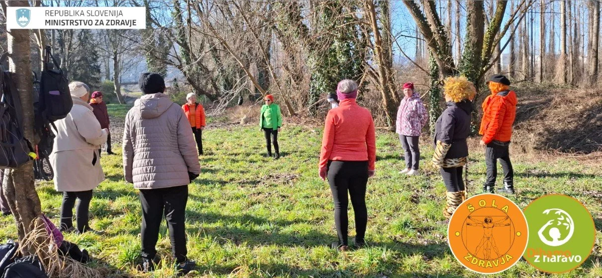 Pomladni vdih za dobro počutje v novi sezoni vadbe Dihamo z naravo 


