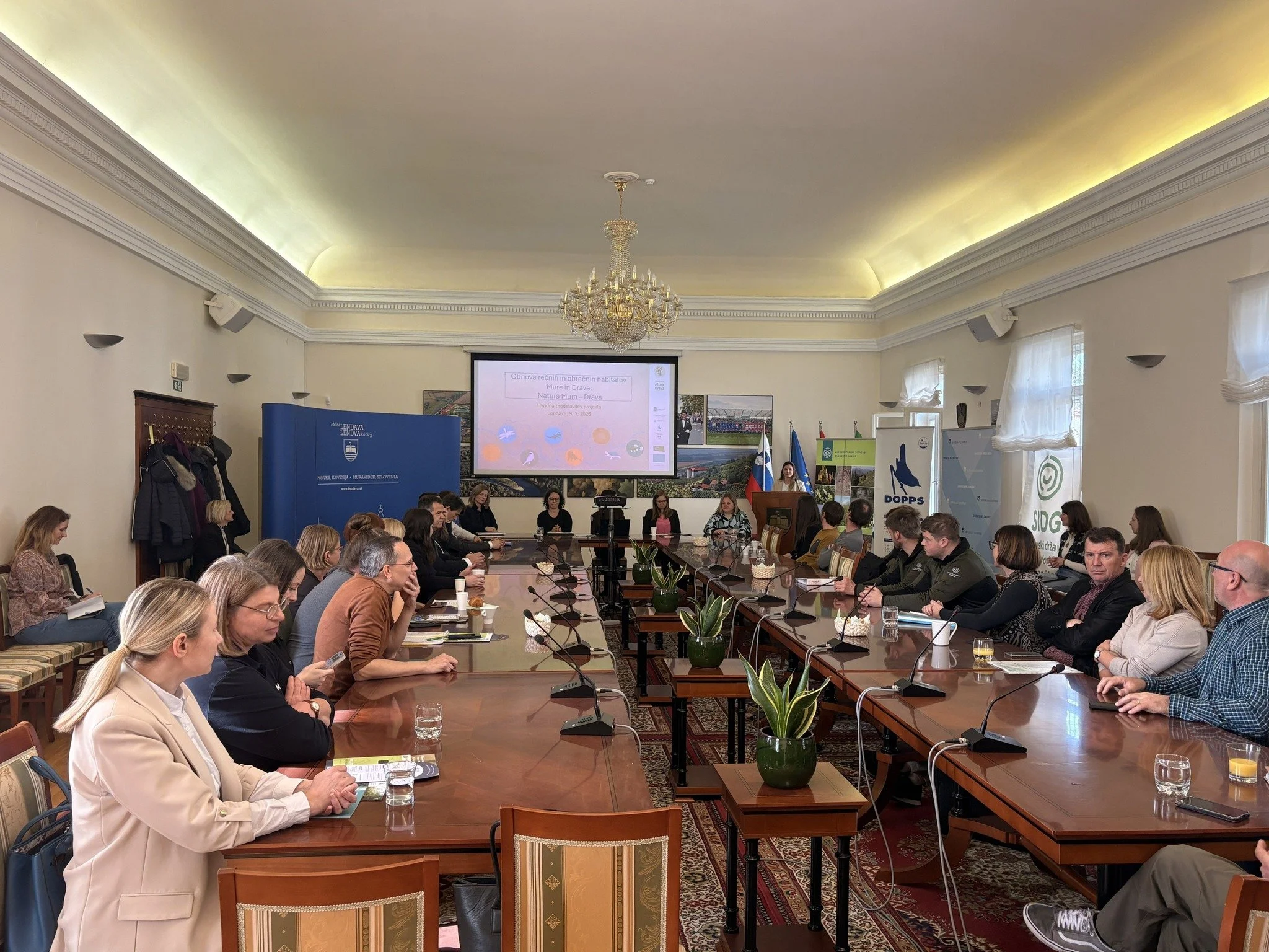 Predstavitev projekta Natura Mura–Drava v Lendavi