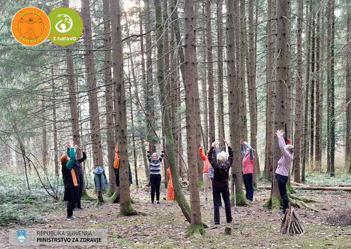 Prebudimo svojo energijo z aprilskim soncem in vadbo Dihamo z naravo