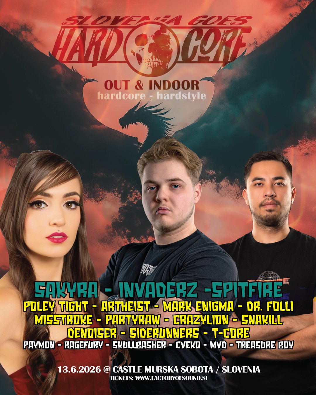 HARDCORE &amp; HARDSTYLE SE VRAČATA NA GRAD MURSKA SOBOTA