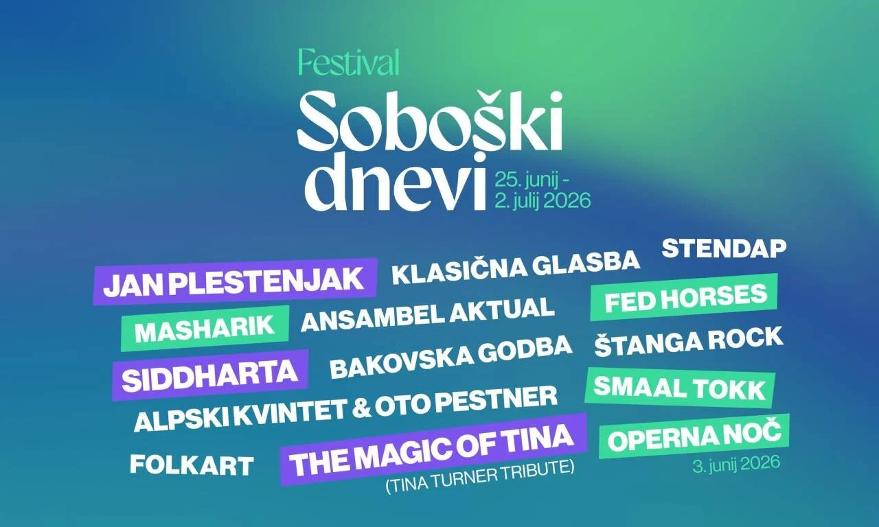 Soboški dnevi 2026 ponovno prinašajo pestro poletno dogajanje