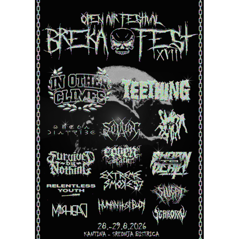 Breka Fest XVII: v Srednji Bistrici spet v znamenju težkih riffov, grinda in hardcora