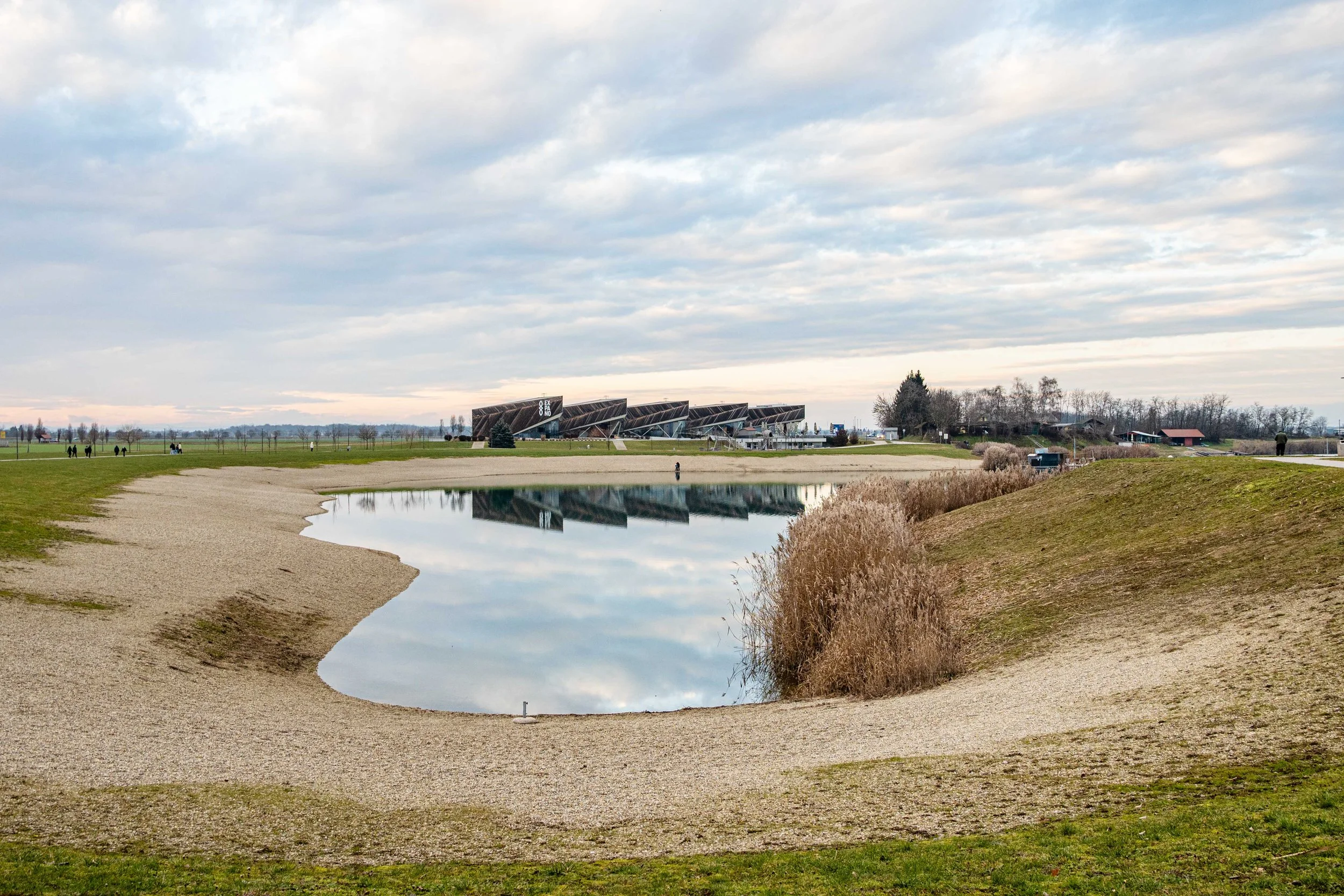 Soboško jezero / plaža-polotok. Januar 2026 / Klara Durič