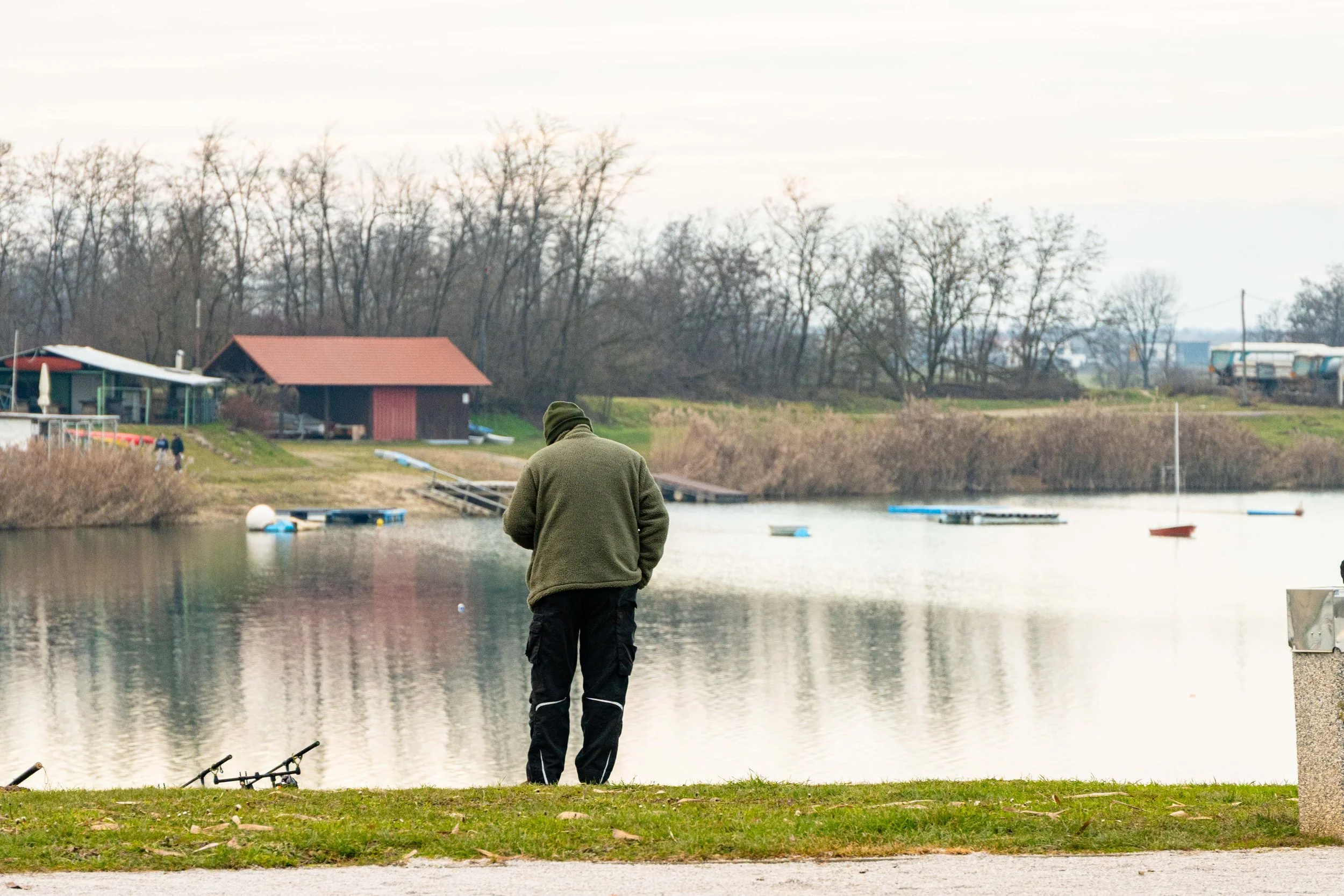 Soboško jezero / polotok-ribič. Januar 2026 / Klara Durič