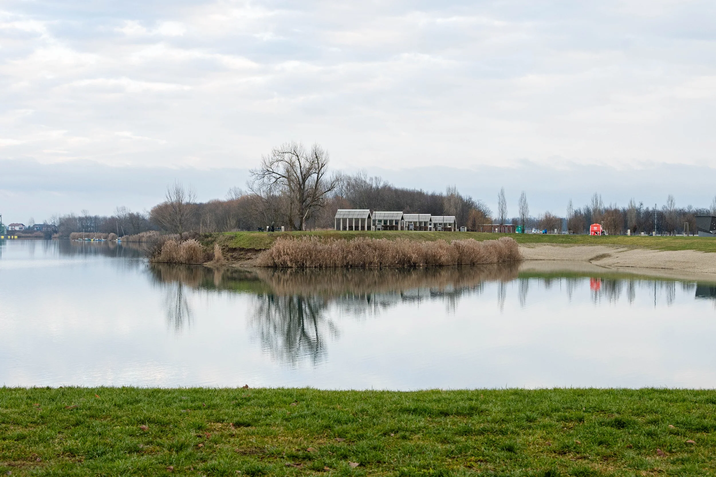 Soboško jezero / plaža-polotok. Januar 2026 / Klara Durič