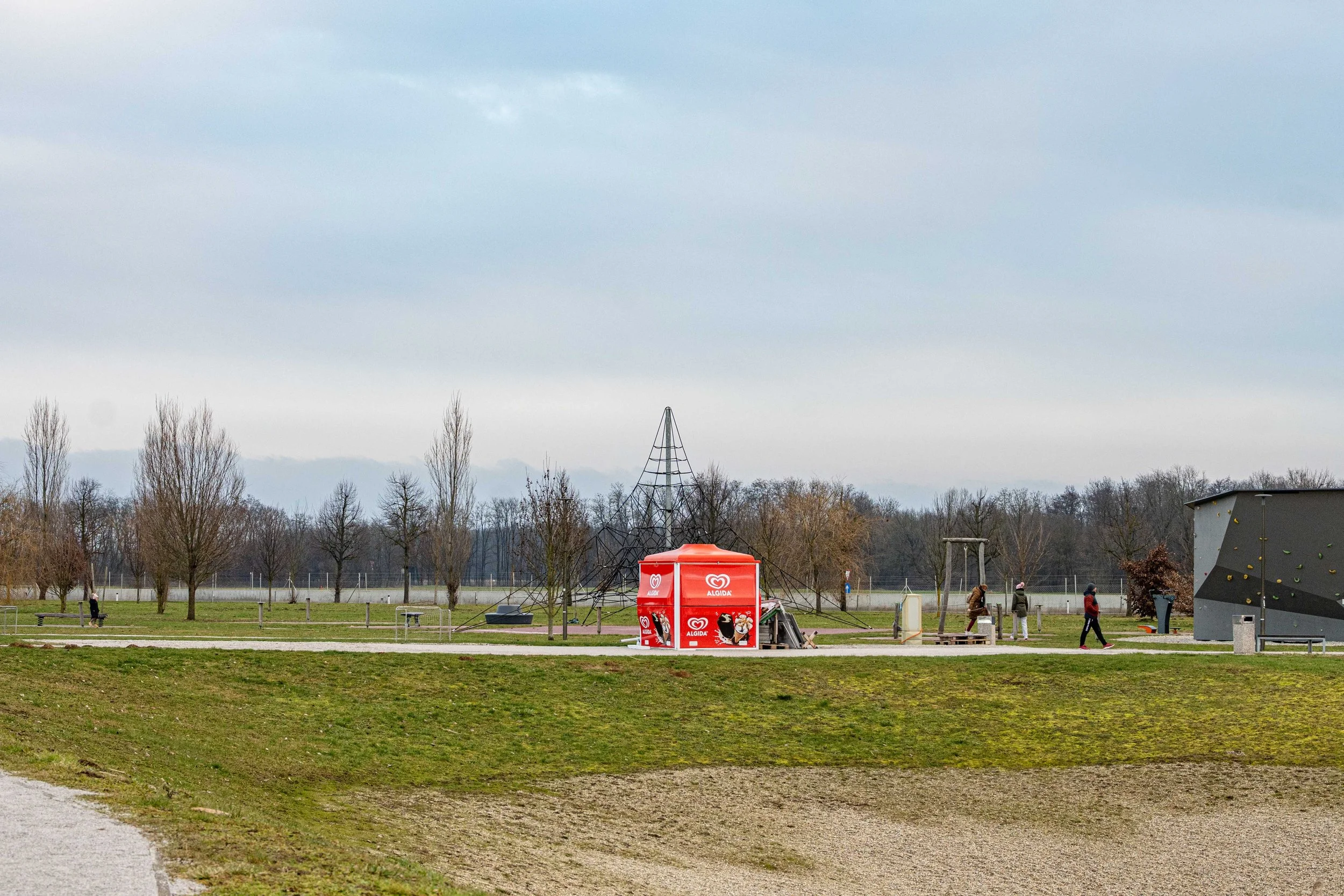 Soboško jezero / motorični park. Januar 2026 / Klara Durič